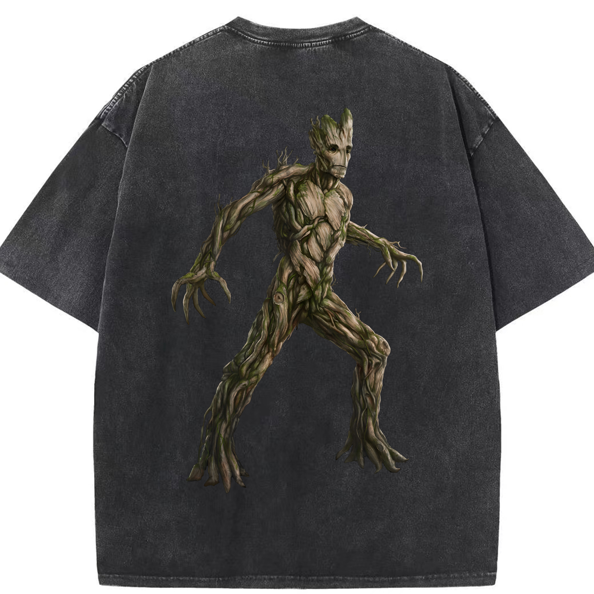 （画像用） アベンジャーズ The Avengers 綿100% ヴィンテージ風 半袖Tシャツ（背面プリント）