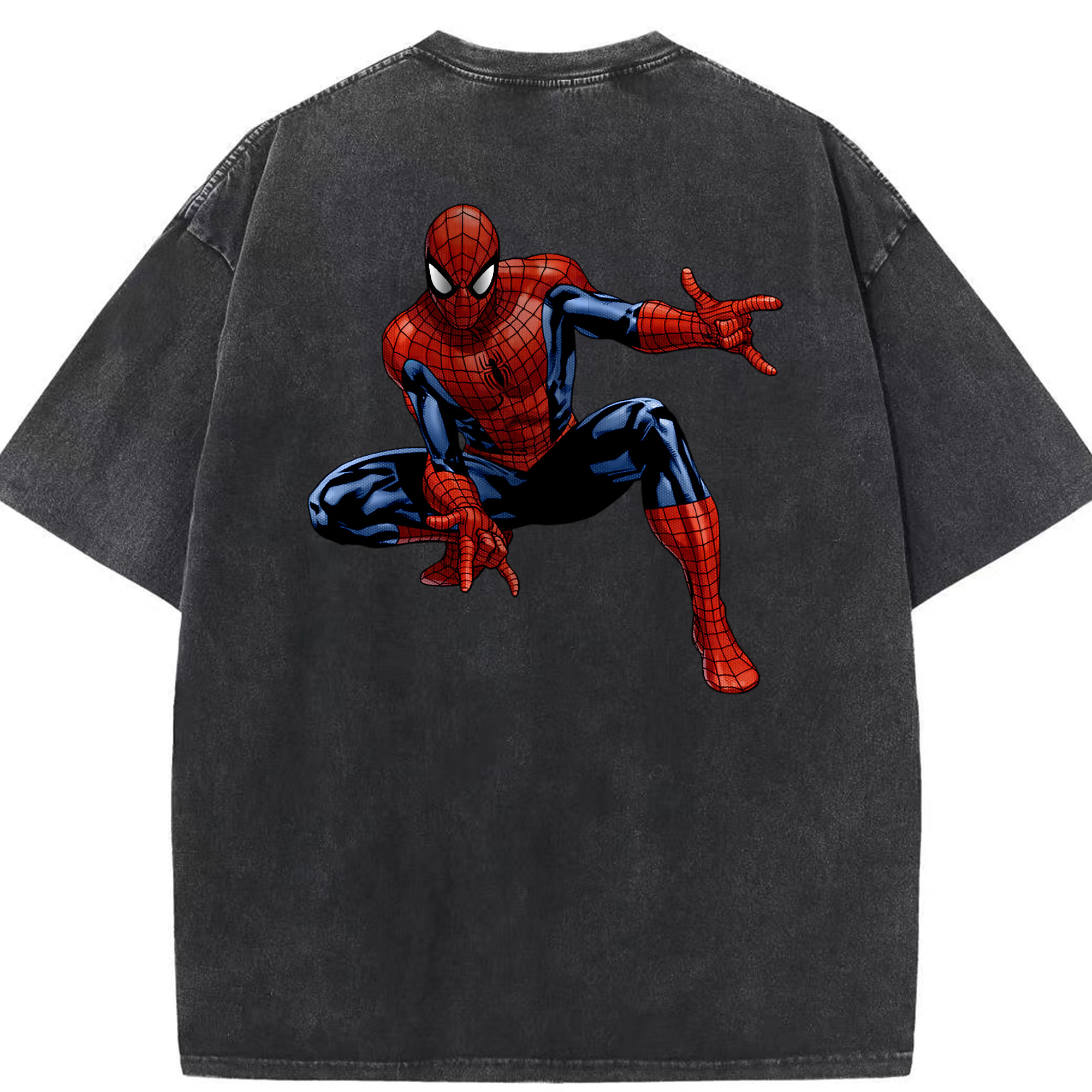 （画像用） アベンジャーズ The Avengers 綿100% ヴィンテージ風 半袖Tシャツ（背面プリント）