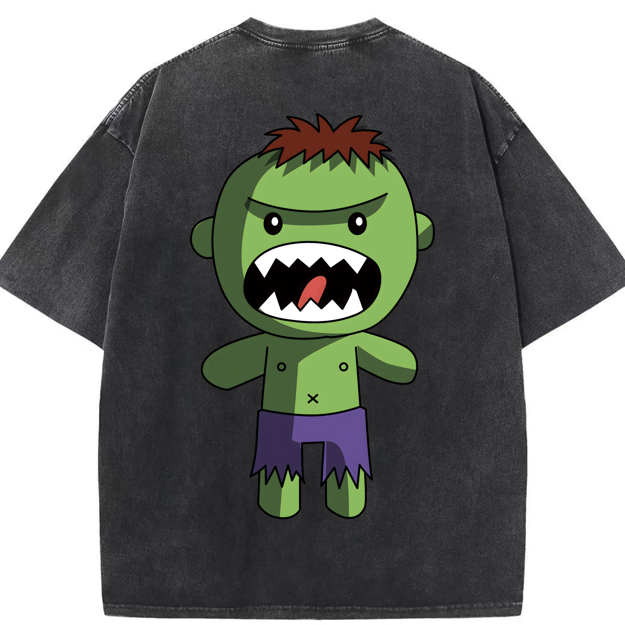 （画像用） アベンジャーズ The Avengers 綿100% ヴィンテージ風 半袖Tシャツ（背面プリント）