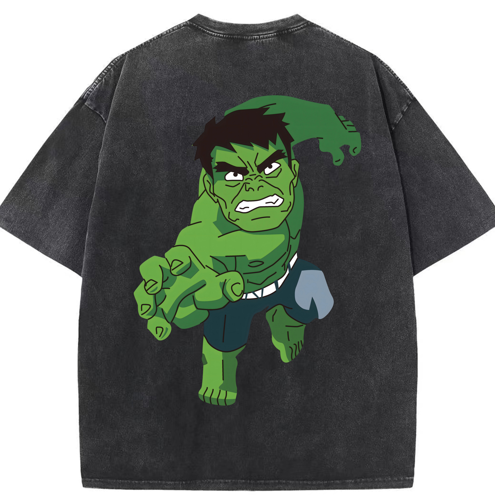 （画像用） アベンジャーズ The Avengers 綿100% ヴィンテージ風 半袖Tシャツ（背面プリント）