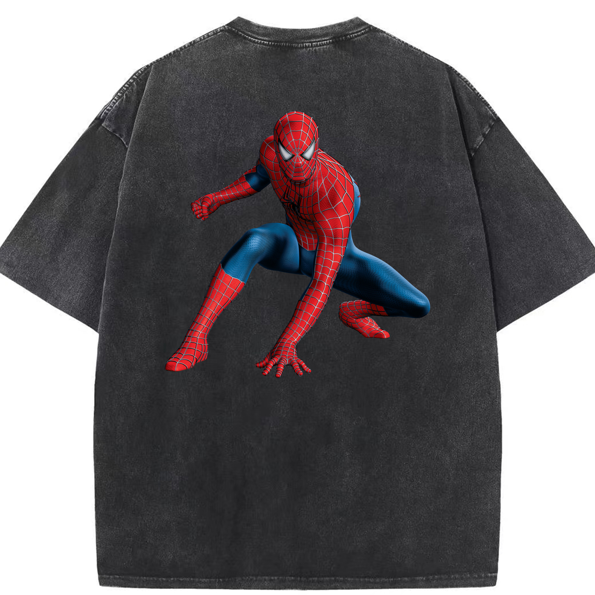 （画像用） アベンジャーズ The Avengers 綿100% ヴィンテージ風 半袖Tシャツ（背面プリント）