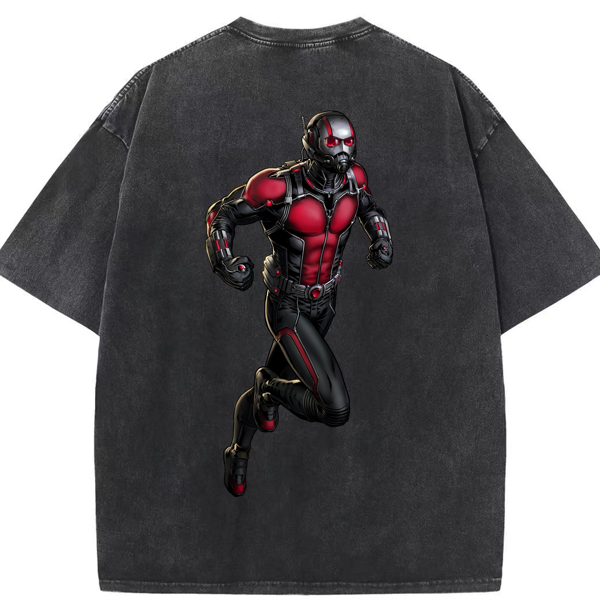（画像用） アベンジャーズ The Avengers 綿100% ヴィンテージ風 半袖Tシャツ（背面プリント）