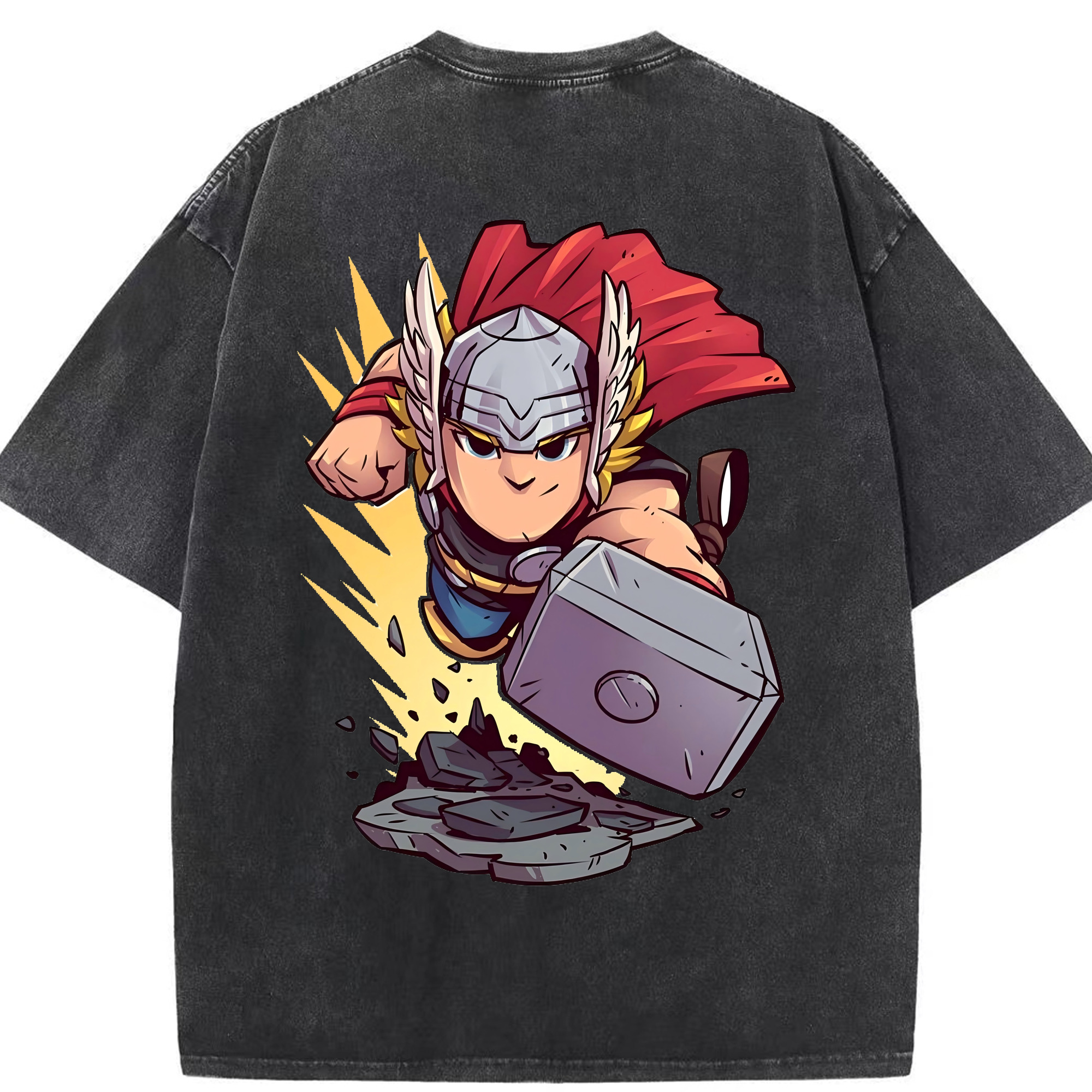 （画像用） アベンジャーズ The Avengers 綿100% ヴィンテージ風 半袖Tシャツ（背面プリント）