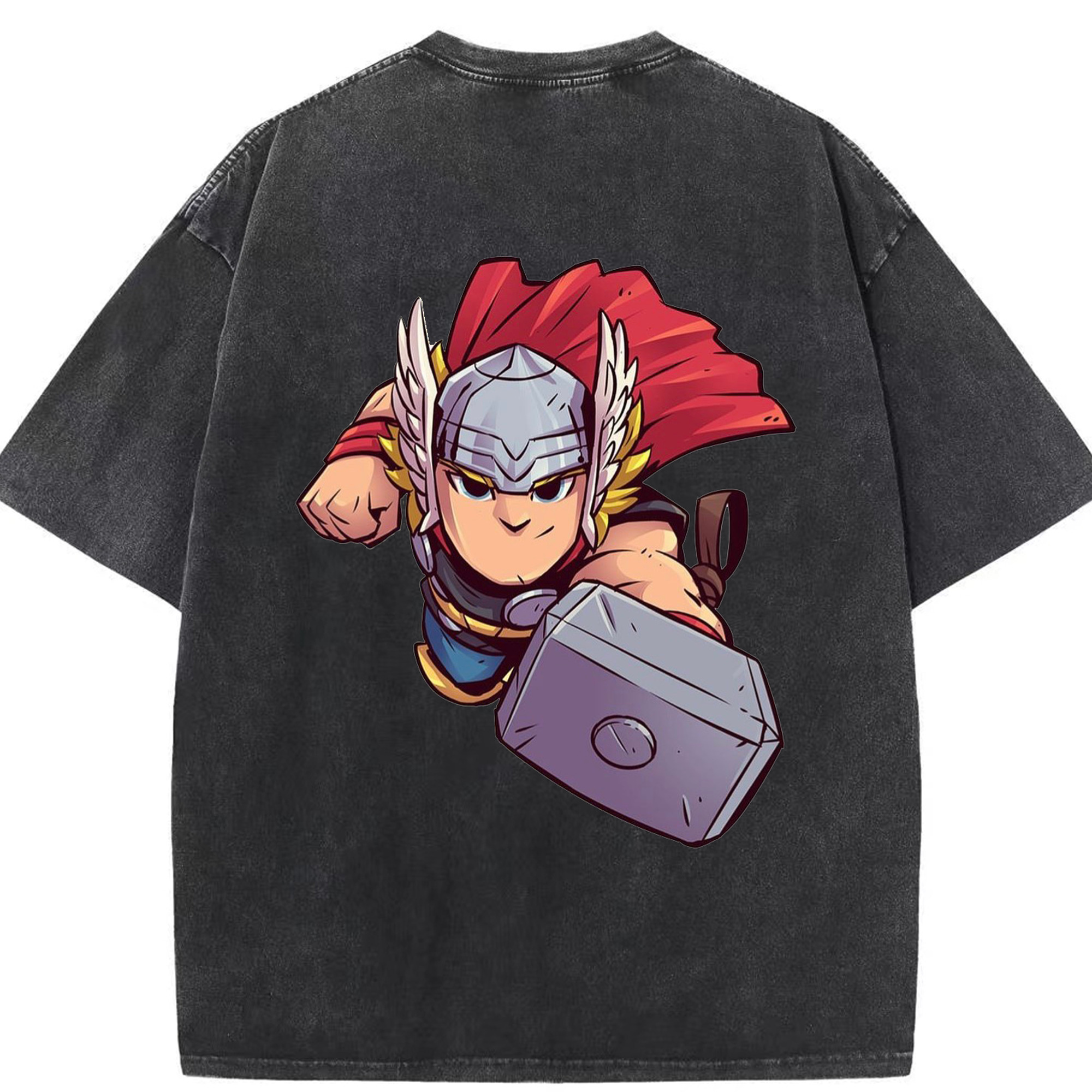 （画像用） アベンジャーズ The Avengers 綿100% ヴィンテージ風 半袖Tシャツ（背面プリント）