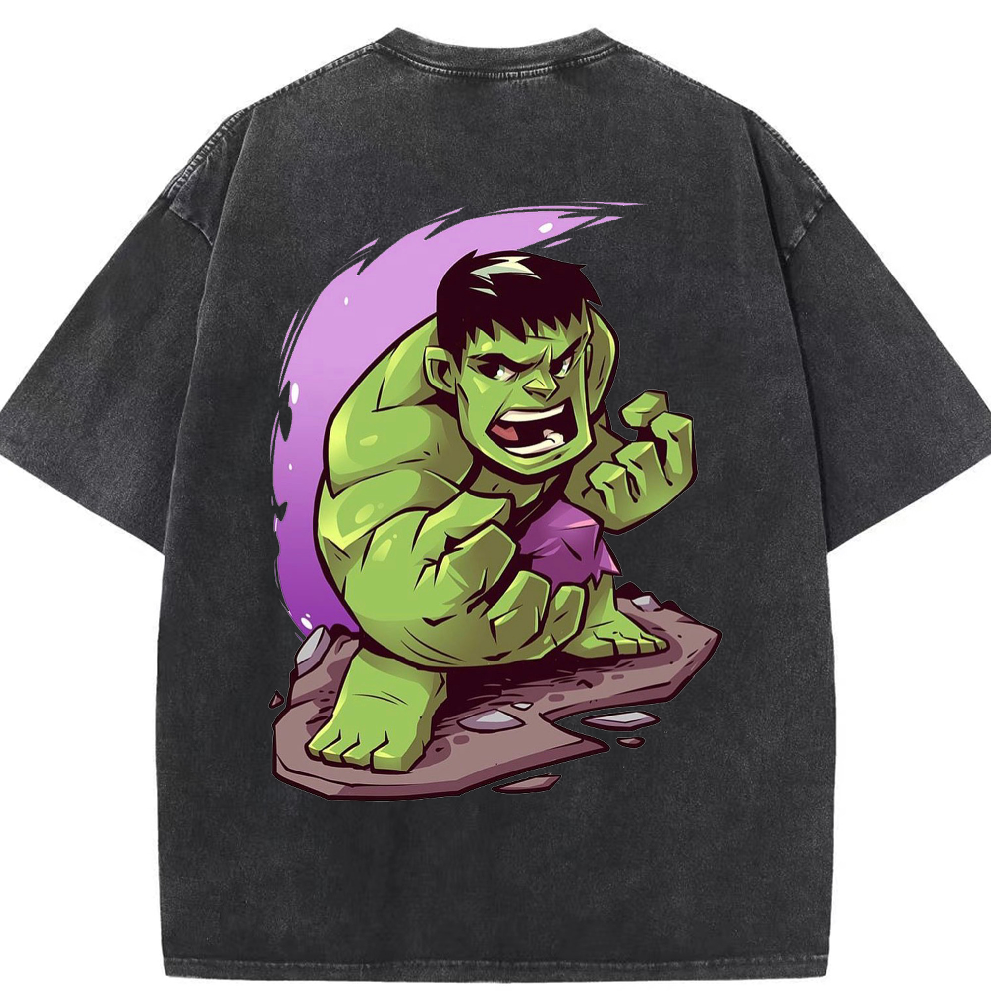 （画像用） アベンジャーズ The Avengers 綿100% ヴィンテージ風 半袖Tシャツ（背面プリント）
