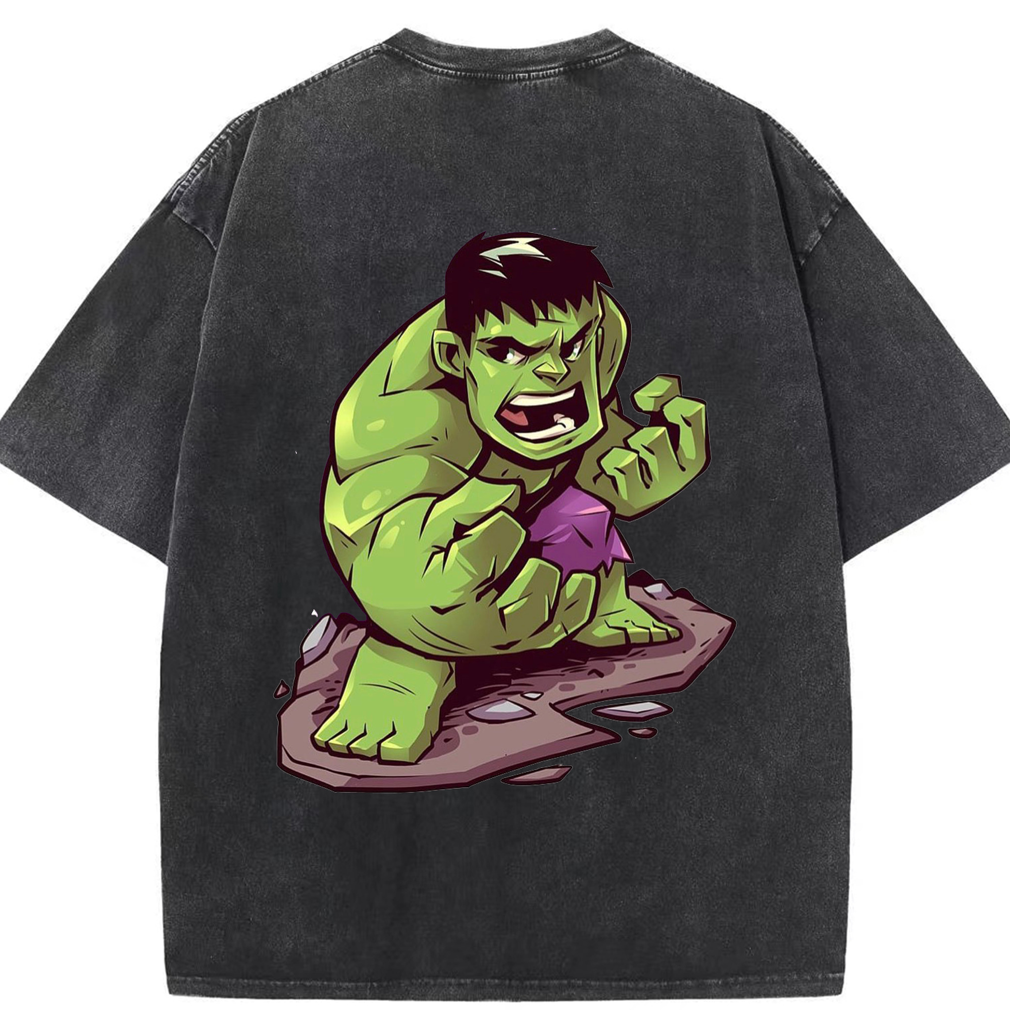 （画像用） アベンジャーズ The Avengers 綿100% ヴィンテージ風 半袖Tシャツ（背面プリント）