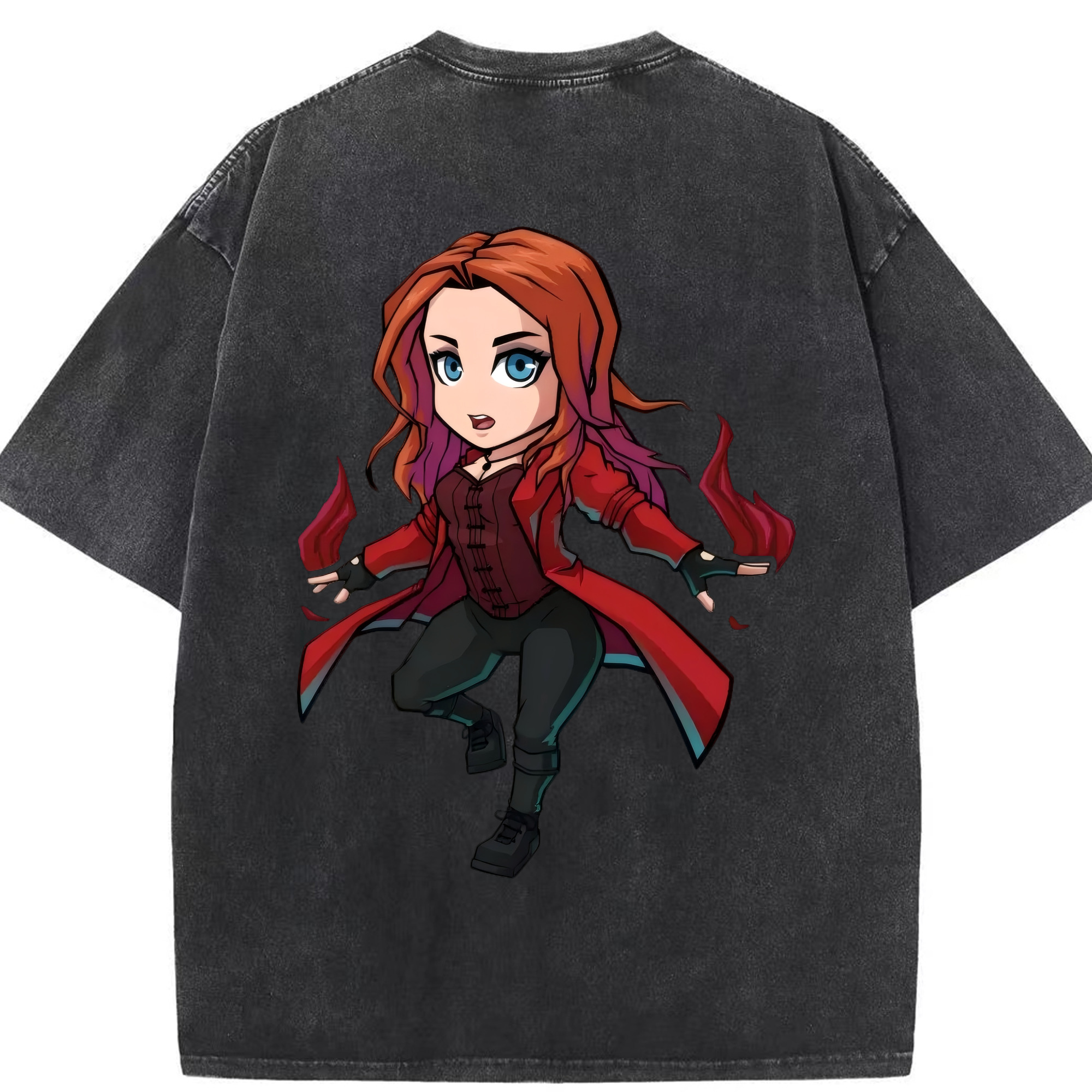 （画像用） アベンジャーズ The Avengers 綿100% ヴィンテージ風 半袖Tシャツ（背面プリント）