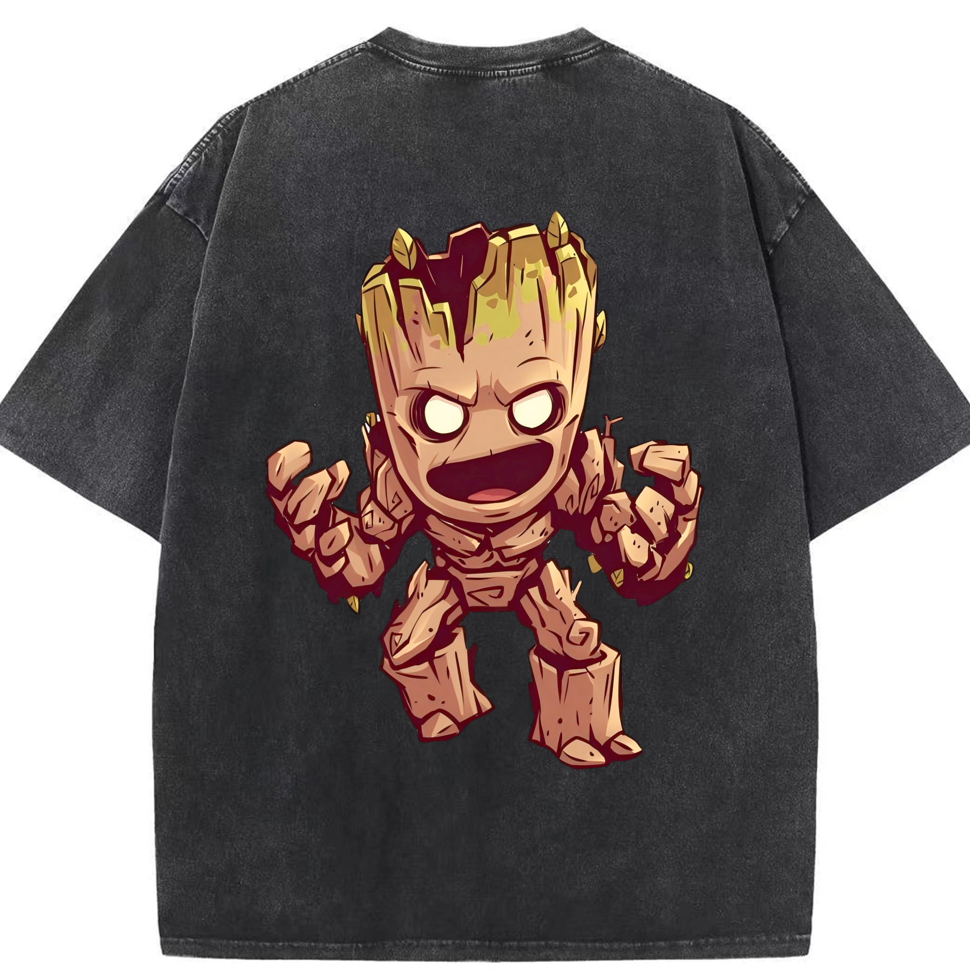 （画像用） アベンジャーズ The Avengers 綿100% ヴィンテージ風 半袖Tシャツ（背面プリント）