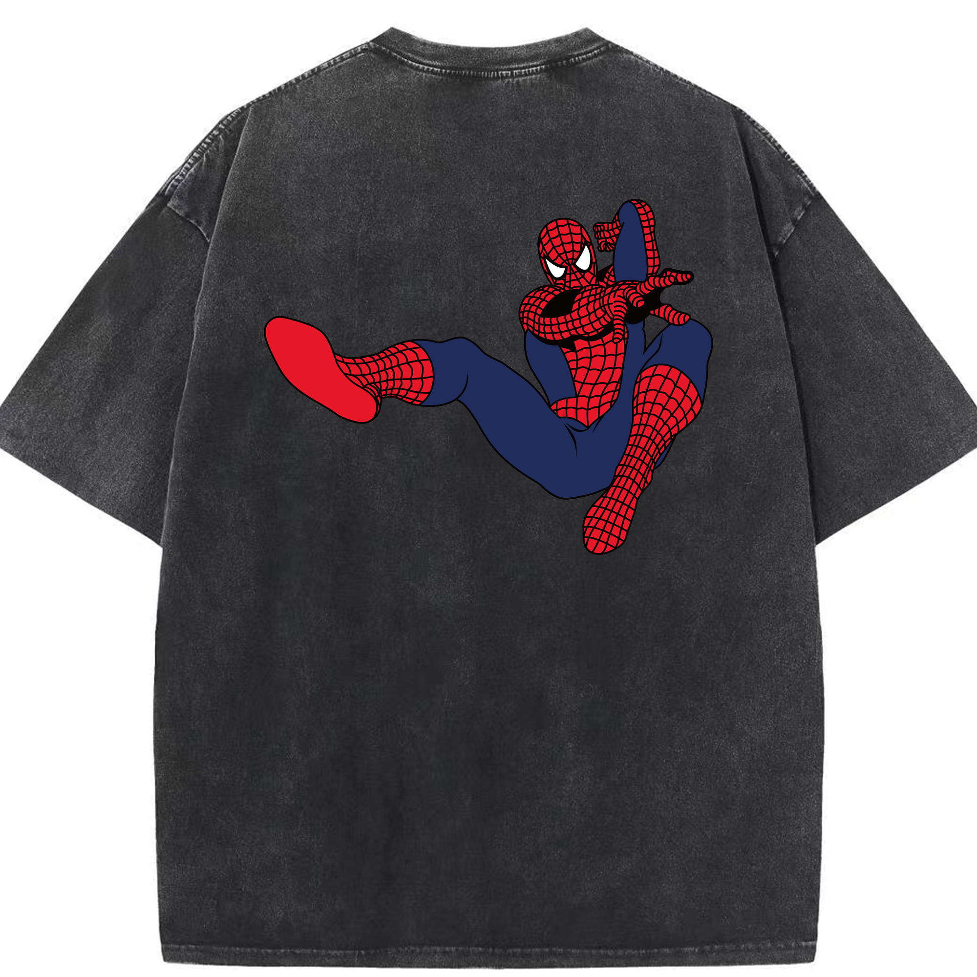 （画像用） アベンジャーズ The Avengers 綿100% ヴィンテージ風 半袖Tシャツ（背面プリント）