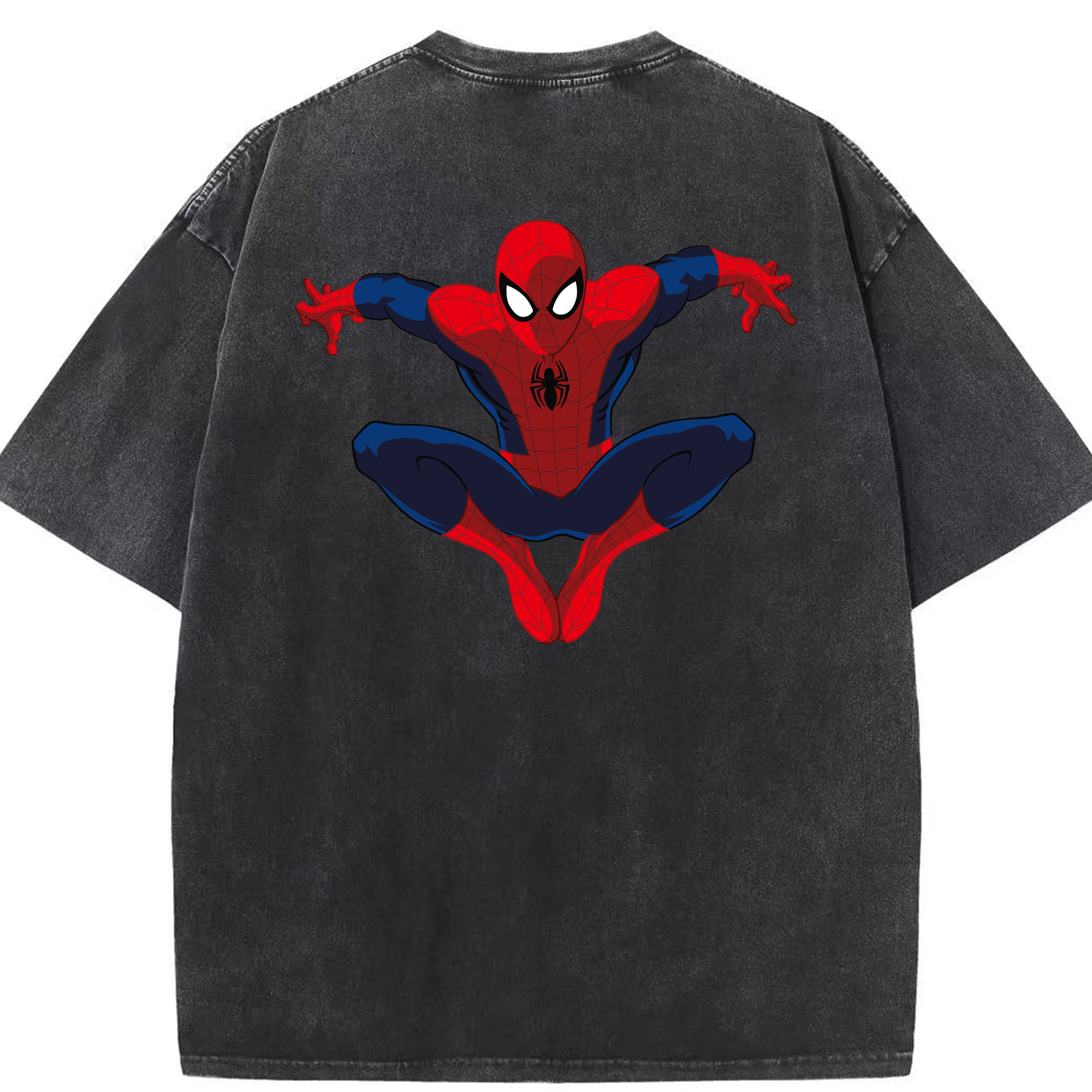 （画像用） アベンジャーズ The Avengers 綿100% ヴィンテージ風 半袖Tシャツ（背面プリント）