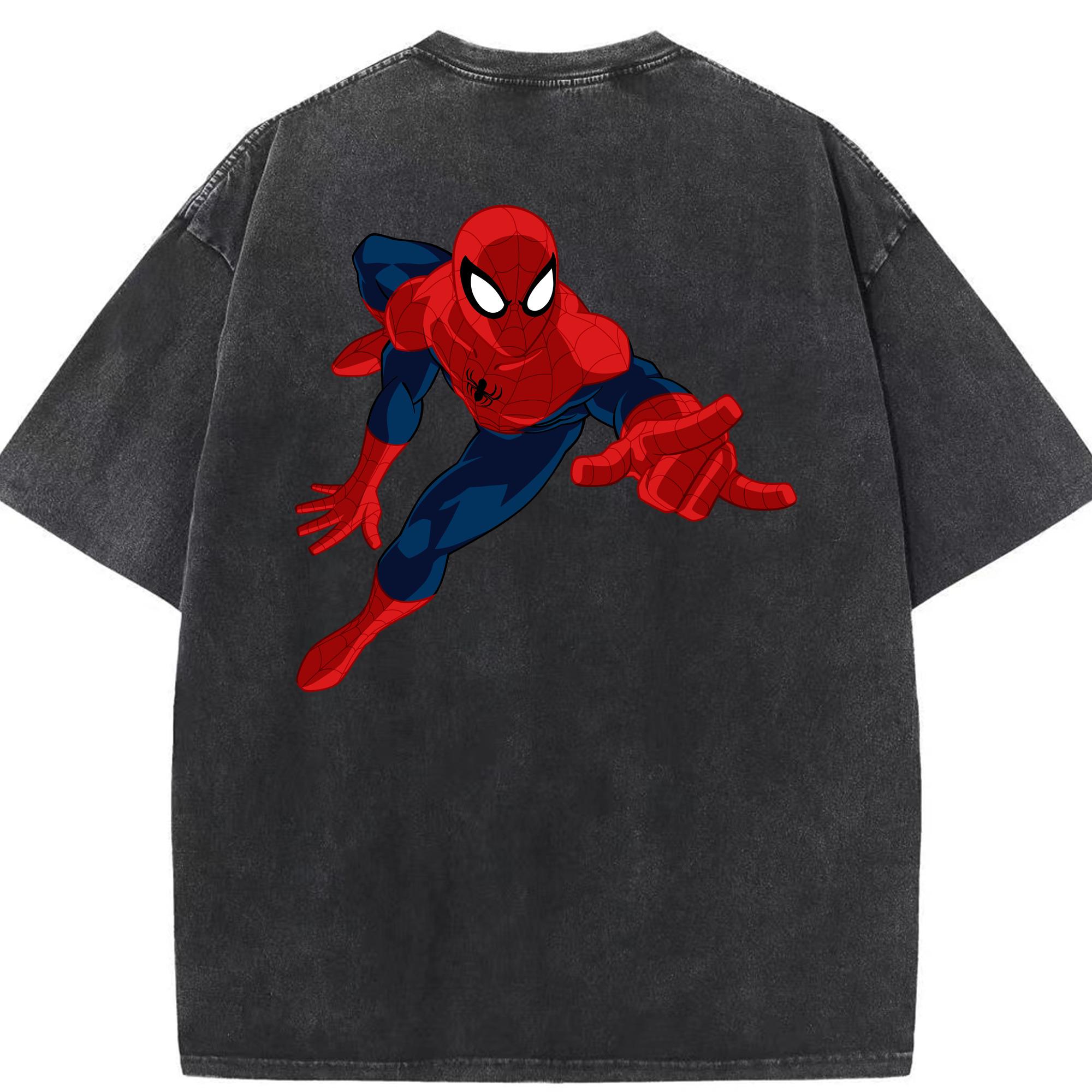 （画像用） アベンジャーズ The Avengers 綿100% ヴィンテージ風 半袖Tシャツ（背面プリント）