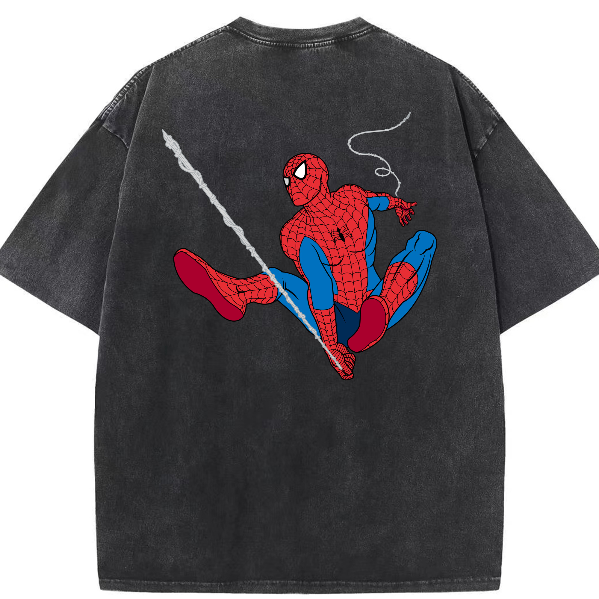 （画像用） アベンジャーズ The Avengers 綿100% ヴィンテージ風 半袖Tシャツ（背面プリント）