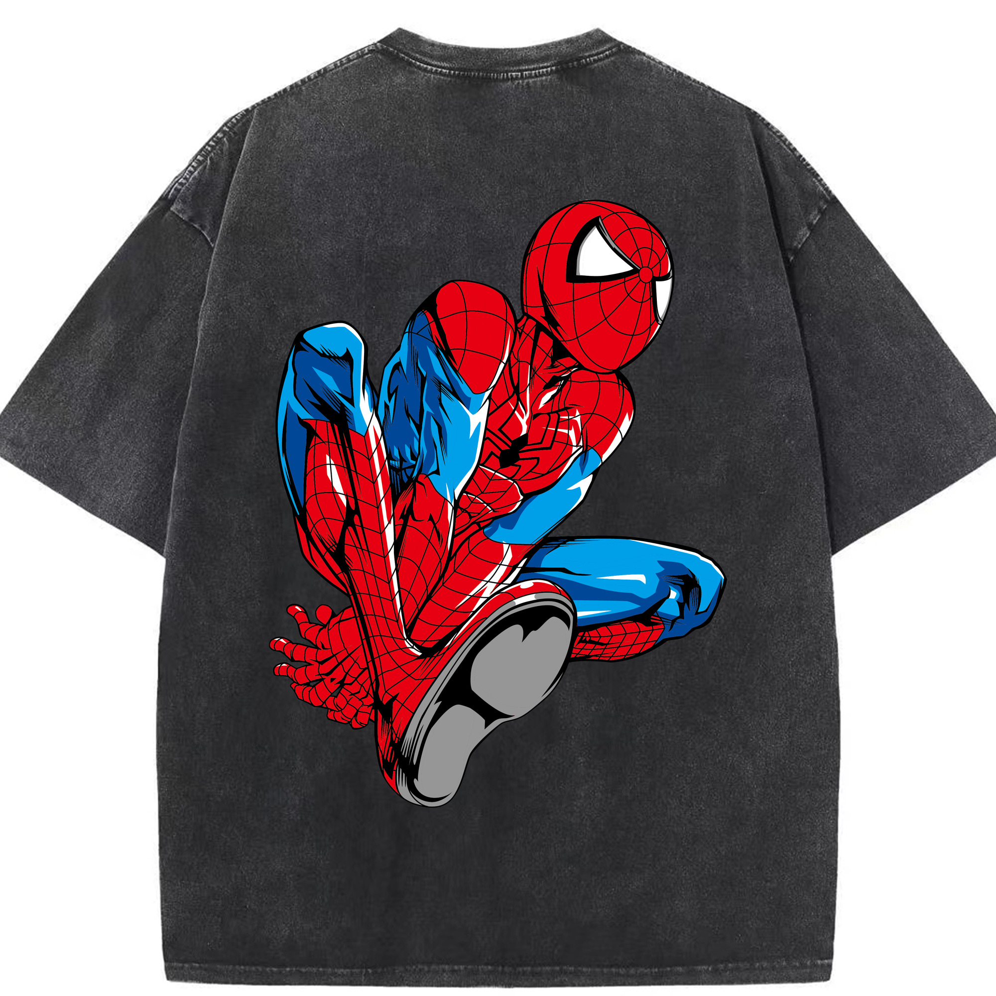 （画像用） アベンジャーズ The Avengers 綿100% ヴィンテージ風 半袖Tシャツ（背面プリント）