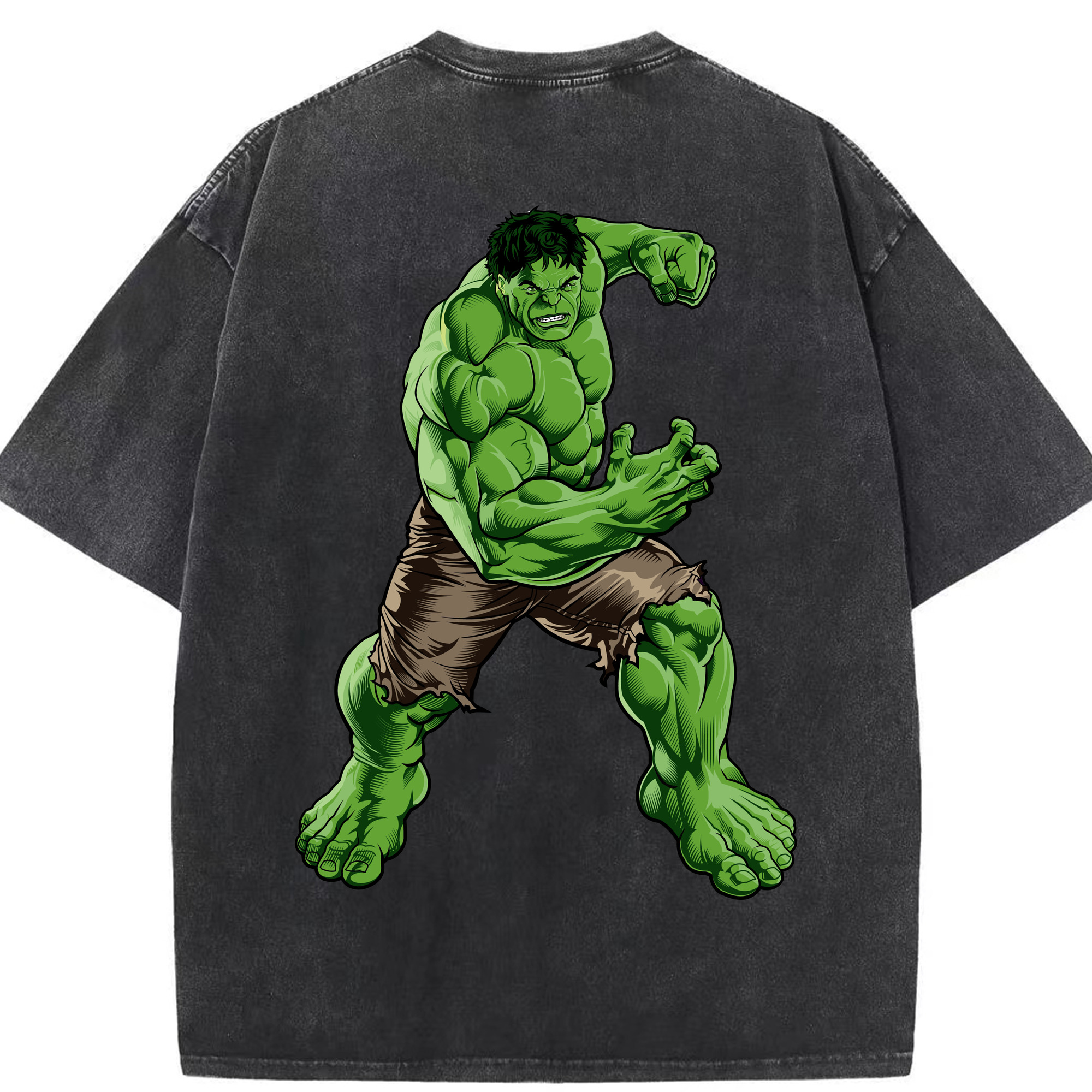 （画像用） アベンジャーズ The Avengers 綿100% ヴィンテージ風 半袖Tシャツ（背面プリント）