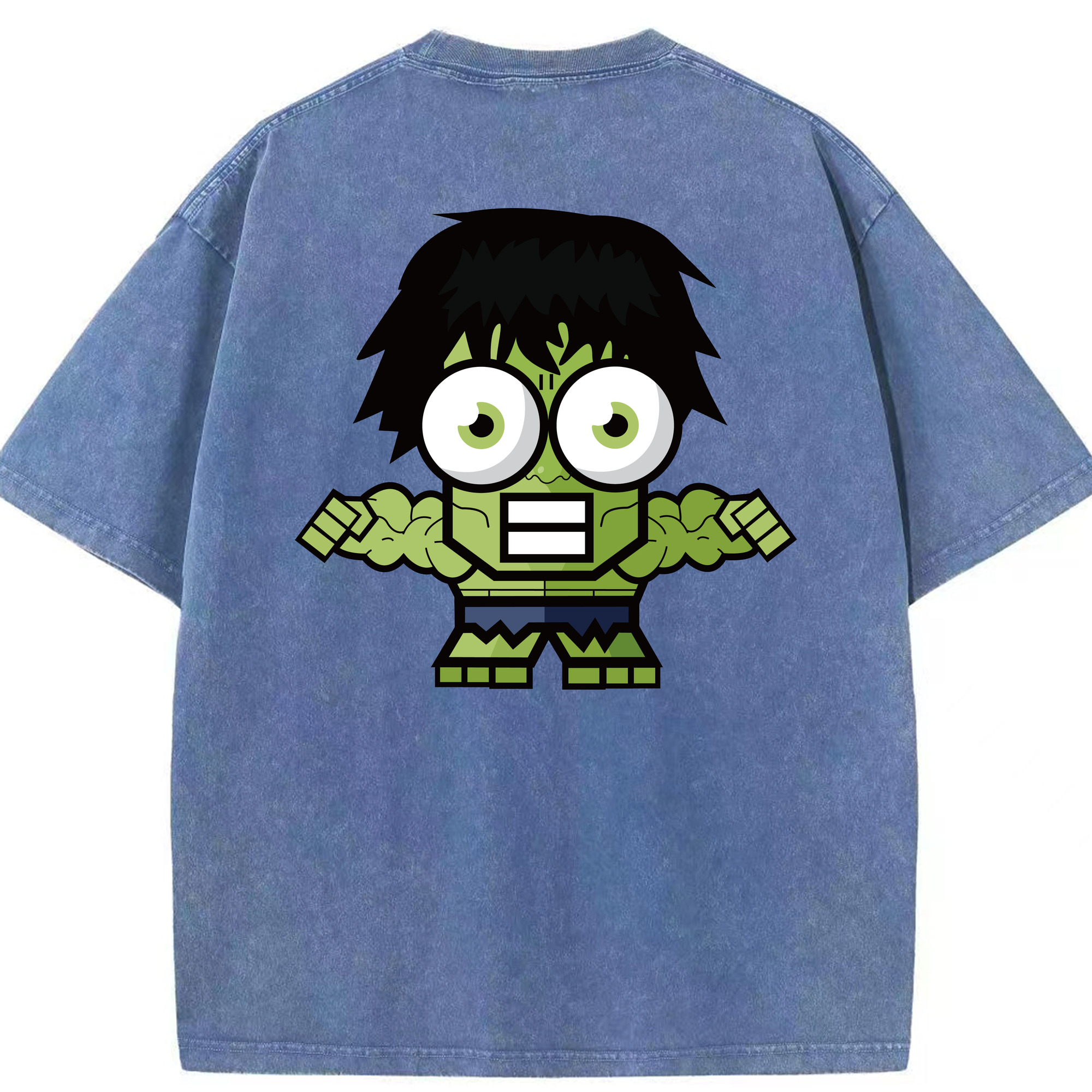 （画像用） アベンジャーズ The Avengers 綿100% ヴィンテージ風 半袖Tシャツ（背面プリント）