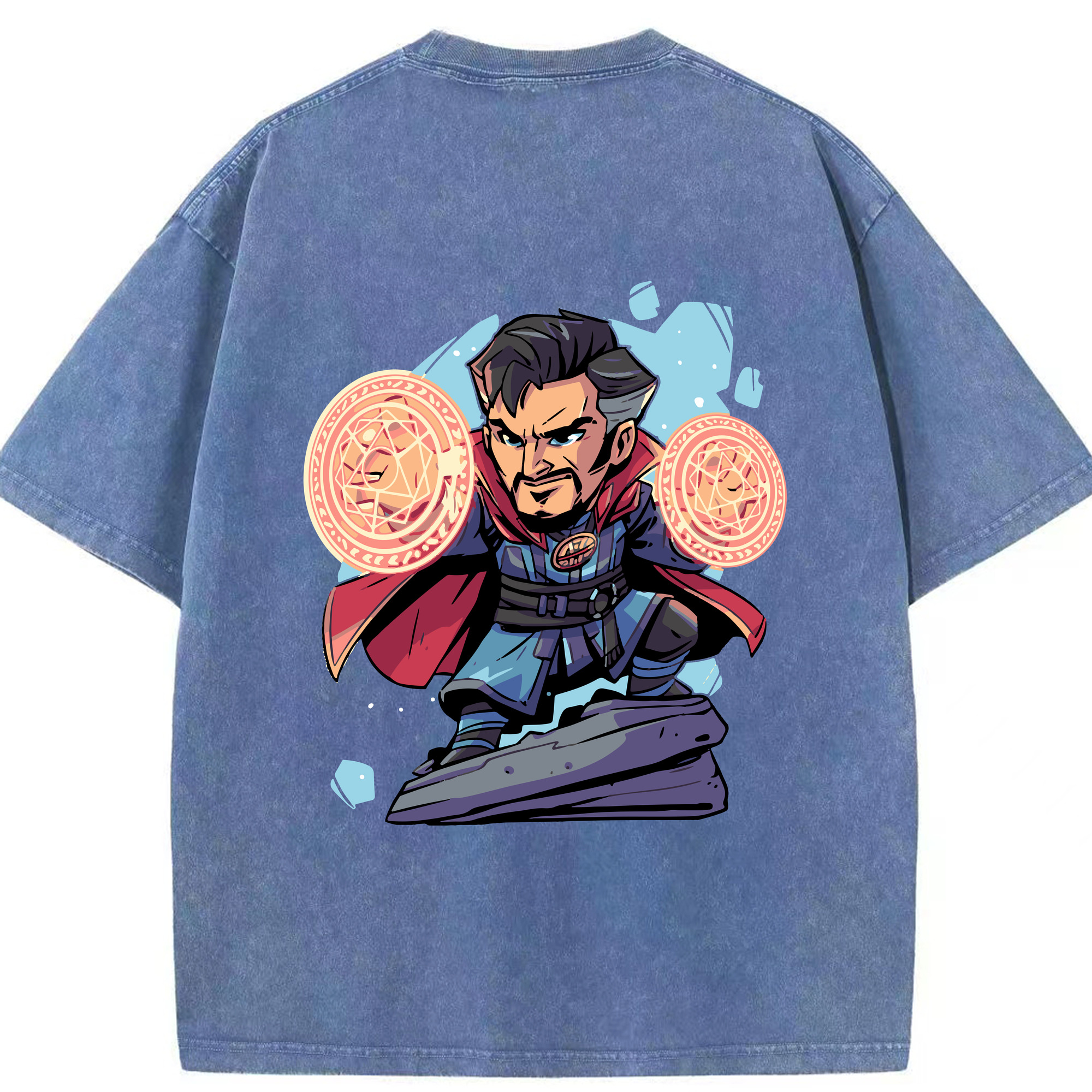（画像用） アベンジャーズ The Avengers 綿100% ヴィンテージ風 半袖Tシャツ（背面プリント）