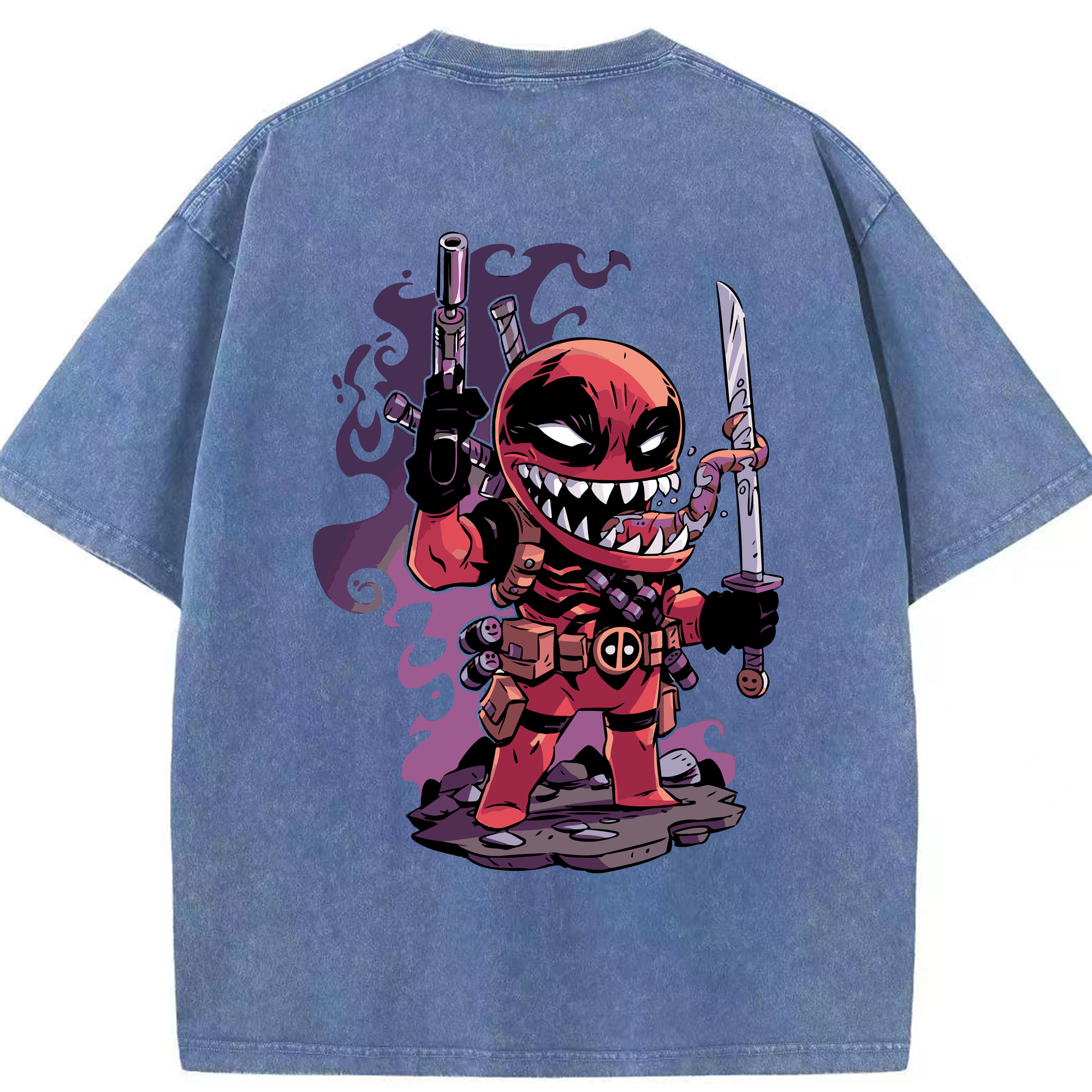 （画像用） アベンジャーズ The Avengers 綿100% ヴィンテージ風 半袖Tシャツ（背面プリント）