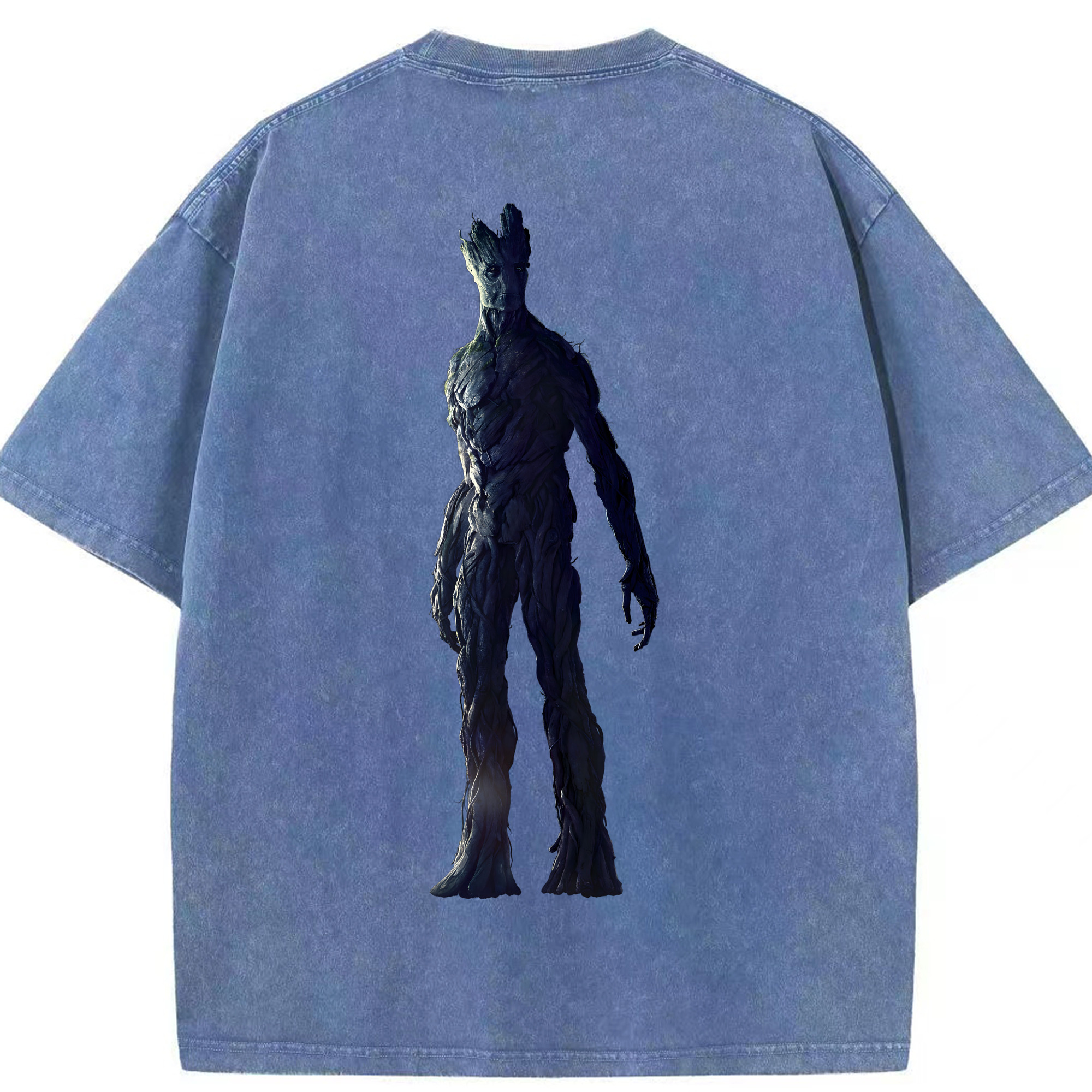（画像用） アベンジャーズ The Avengers 綿100% ヴィンテージ風 半袖Tシャツ（背面プリント）