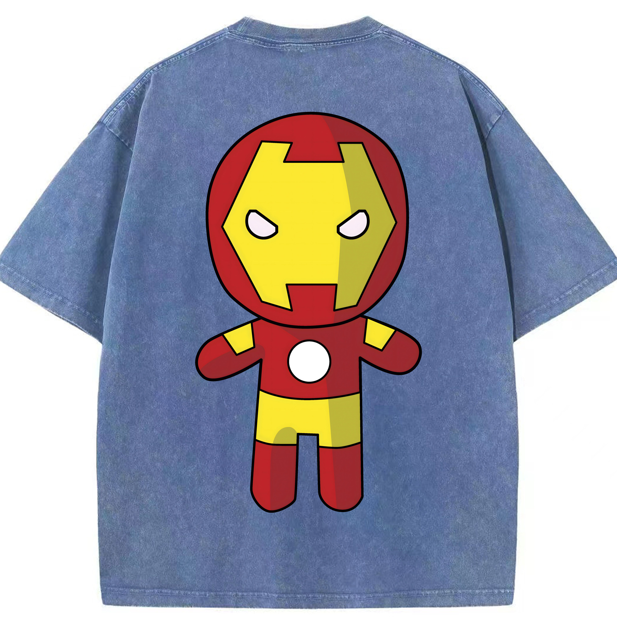 （画像用） アベンジャーズ The Avengers 綿100% ヴィンテージ風 半袖Tシャツ（背面プリント）