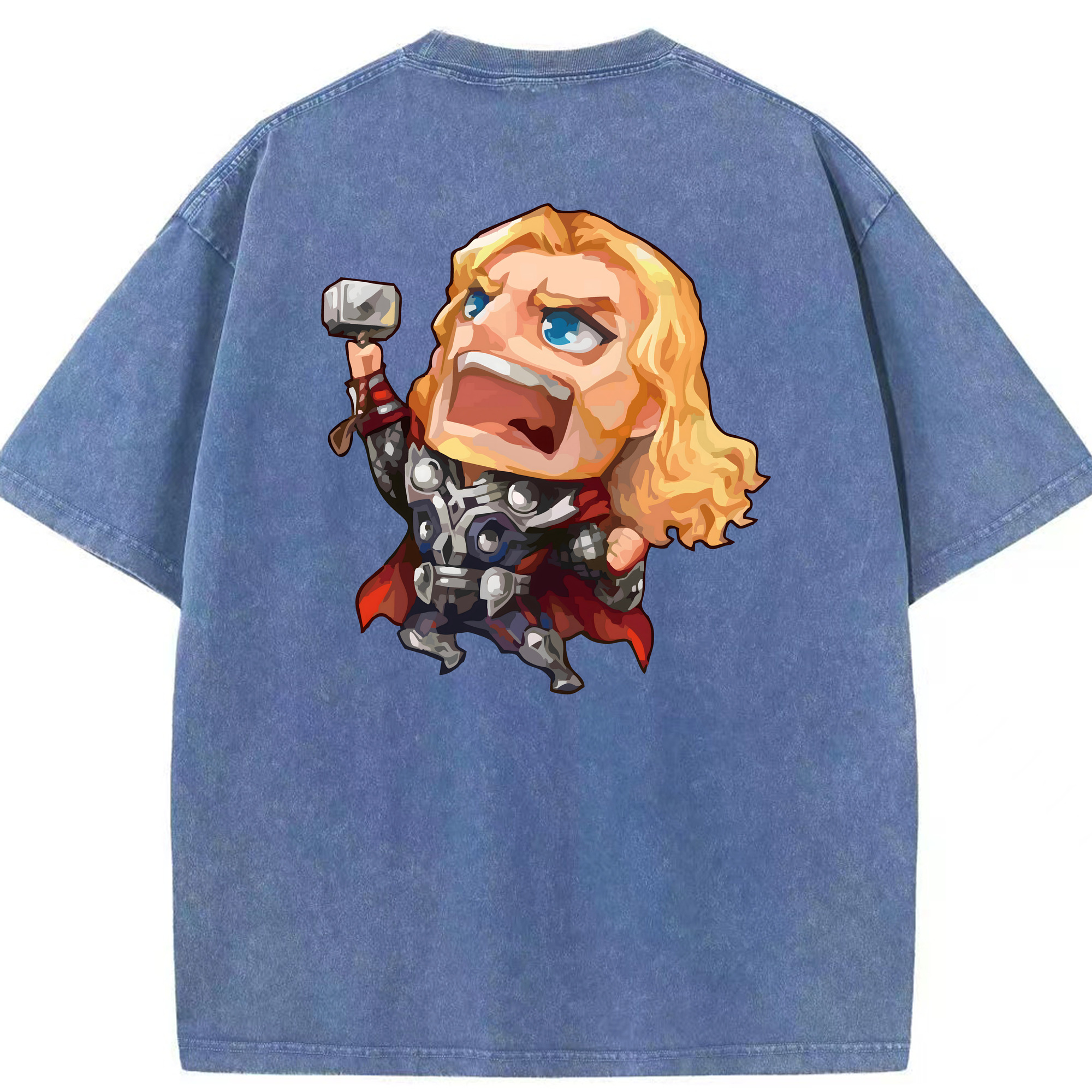 （画像用） アベンジャーズ The Avengers 綿100% ヴィンテージ風 半袖Tシャツ（背面プリント）