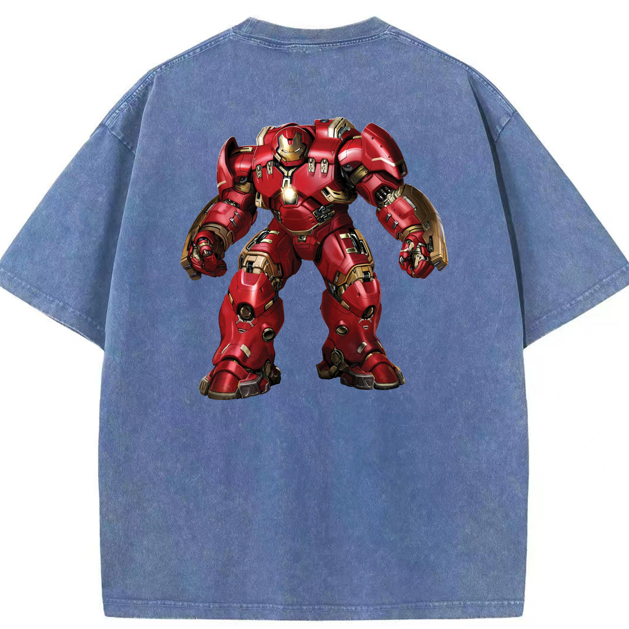 （画像用） アベンジャーズ The Avengers 綿100% ヴィンテージ風 半袖Tシャツ（背面プリント）