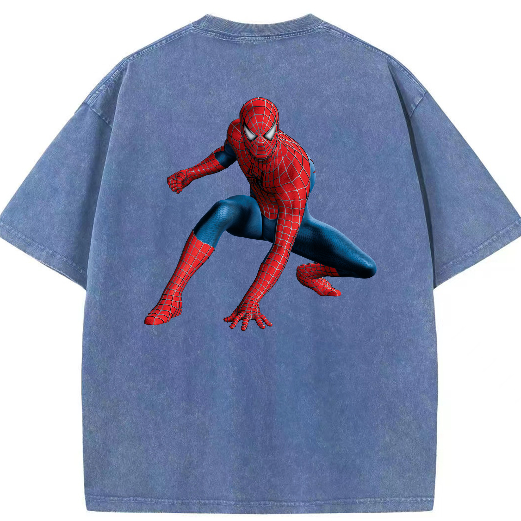 （画像用） アベンジャーズ The Avengers 綿100% ヴィンテージ風 半袖Tシャツ（背面プリント）