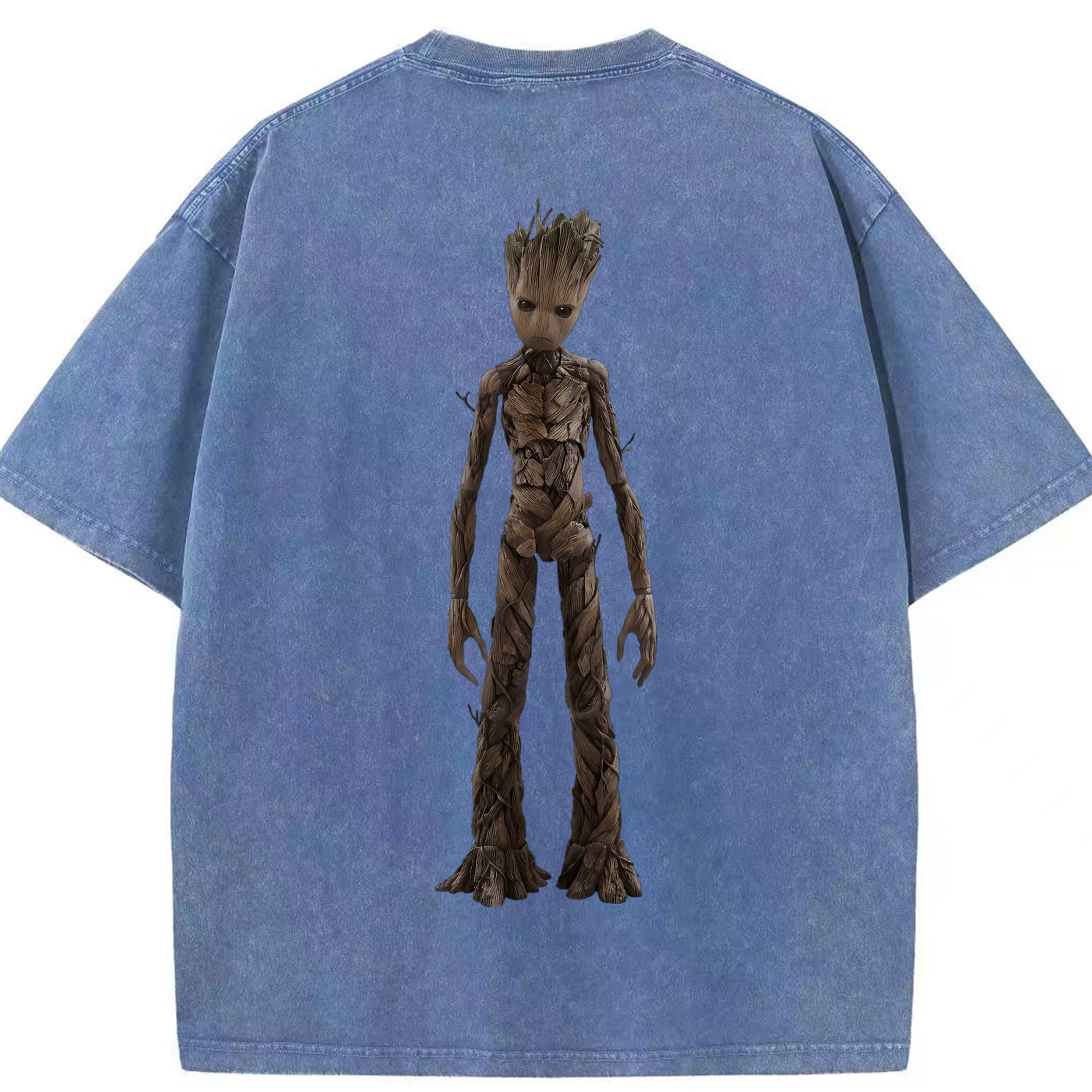 （画像用） アベンジャーズ The Avengers 綿100% ヴィンテージ風 半袖Tシャツ（背面プリント）