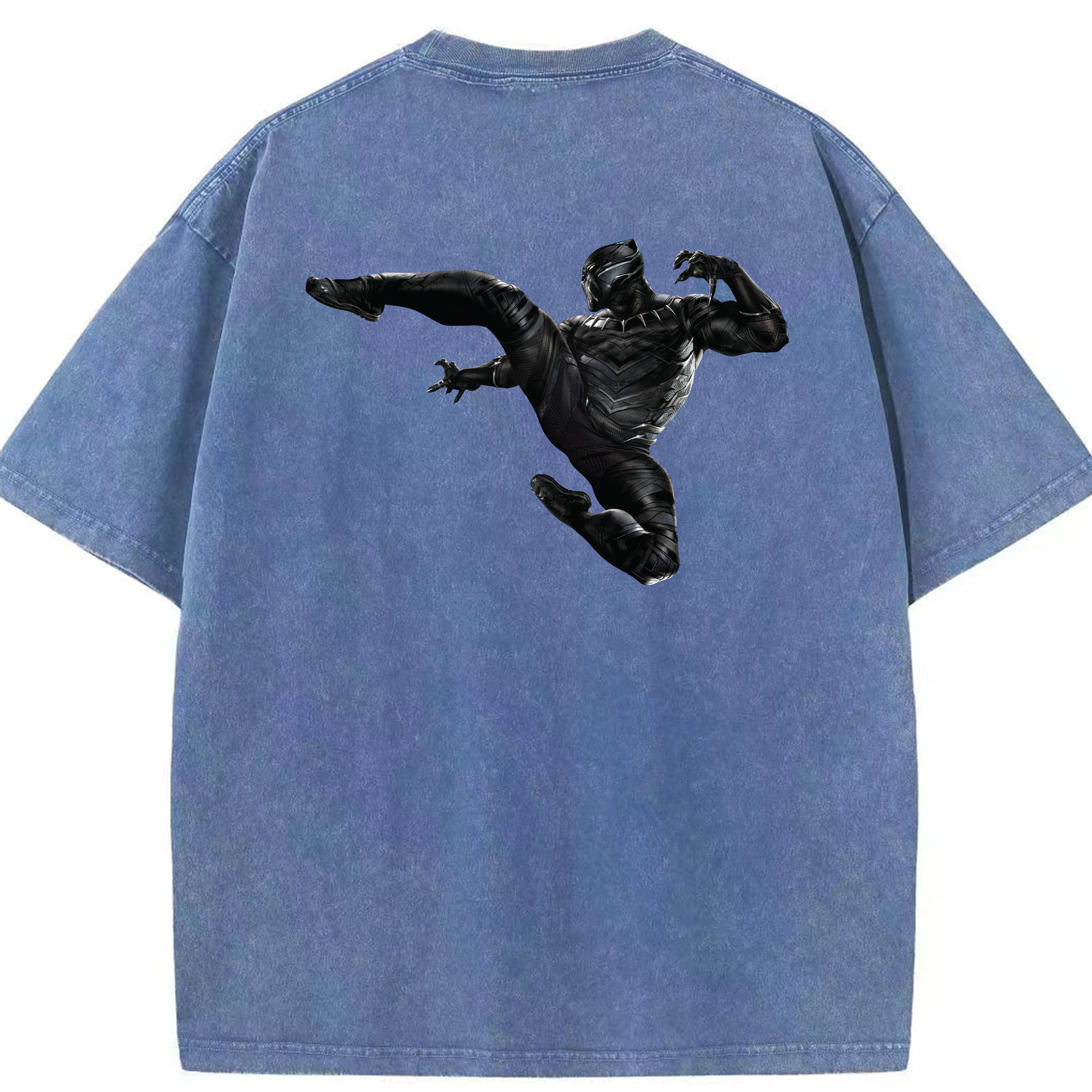 （画像用） アベンジャーズ The Avengers 綿100% ヴィンテージ風 半袖Tシャツ（背面プリント）