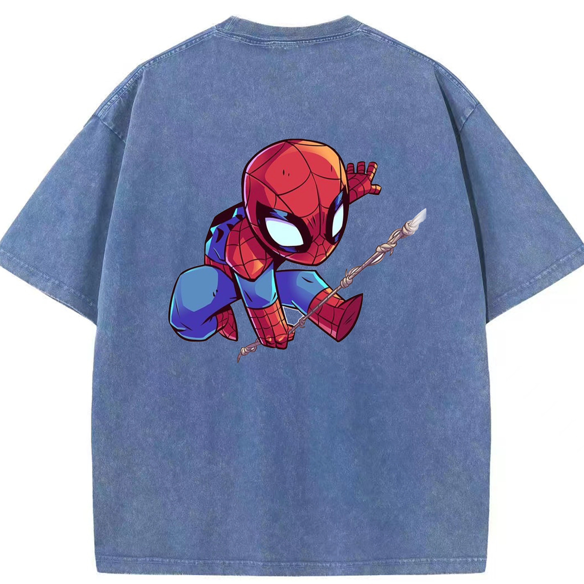 （画像用） アベンジャーズ The Avengers 綿100% ヴィンテージ風 半袖Tシャツ（背面プリント）