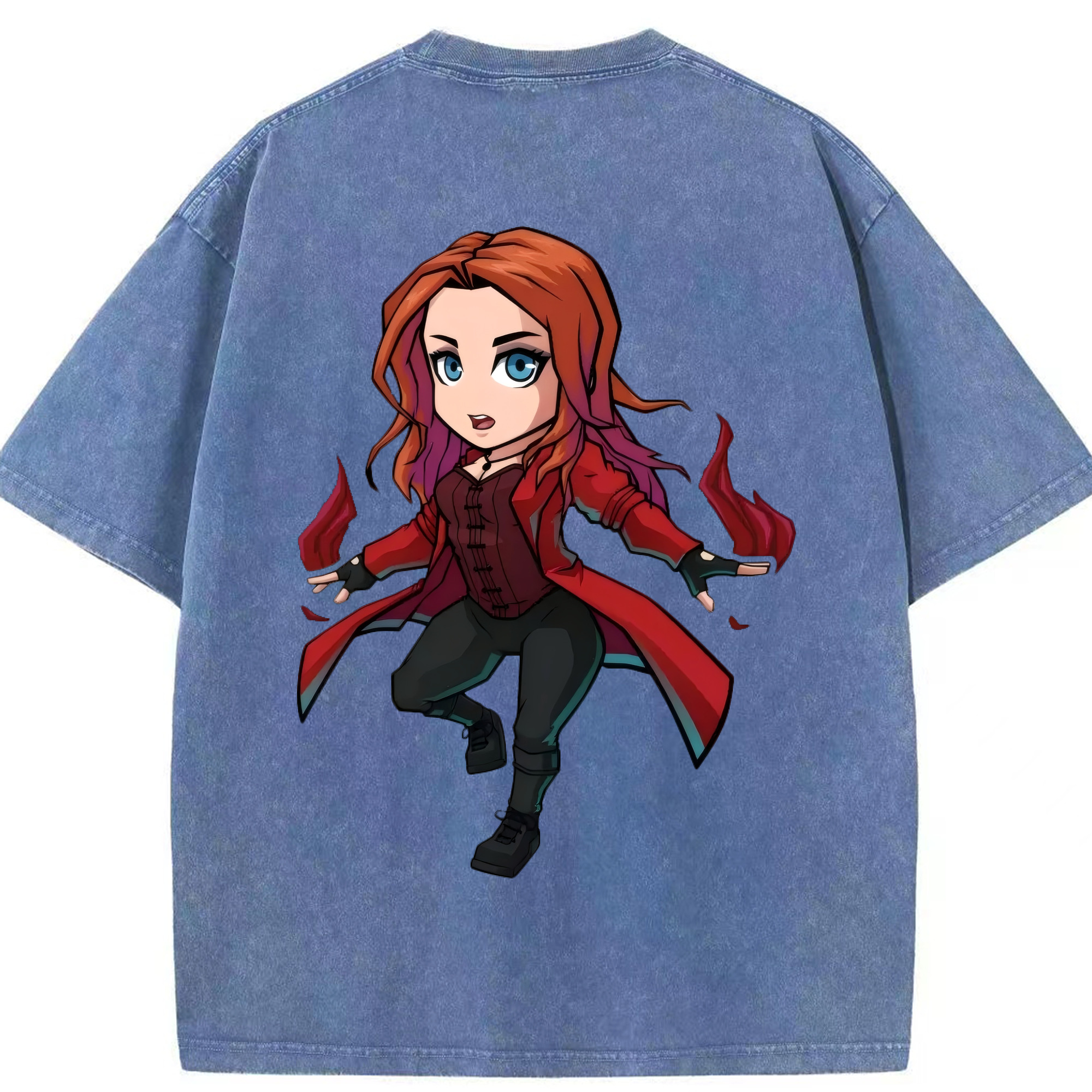 （画像用） アベンジャーズ The Avengers 綿100% ヴィンテージ風 半袖Tシャツ（背面プリント）