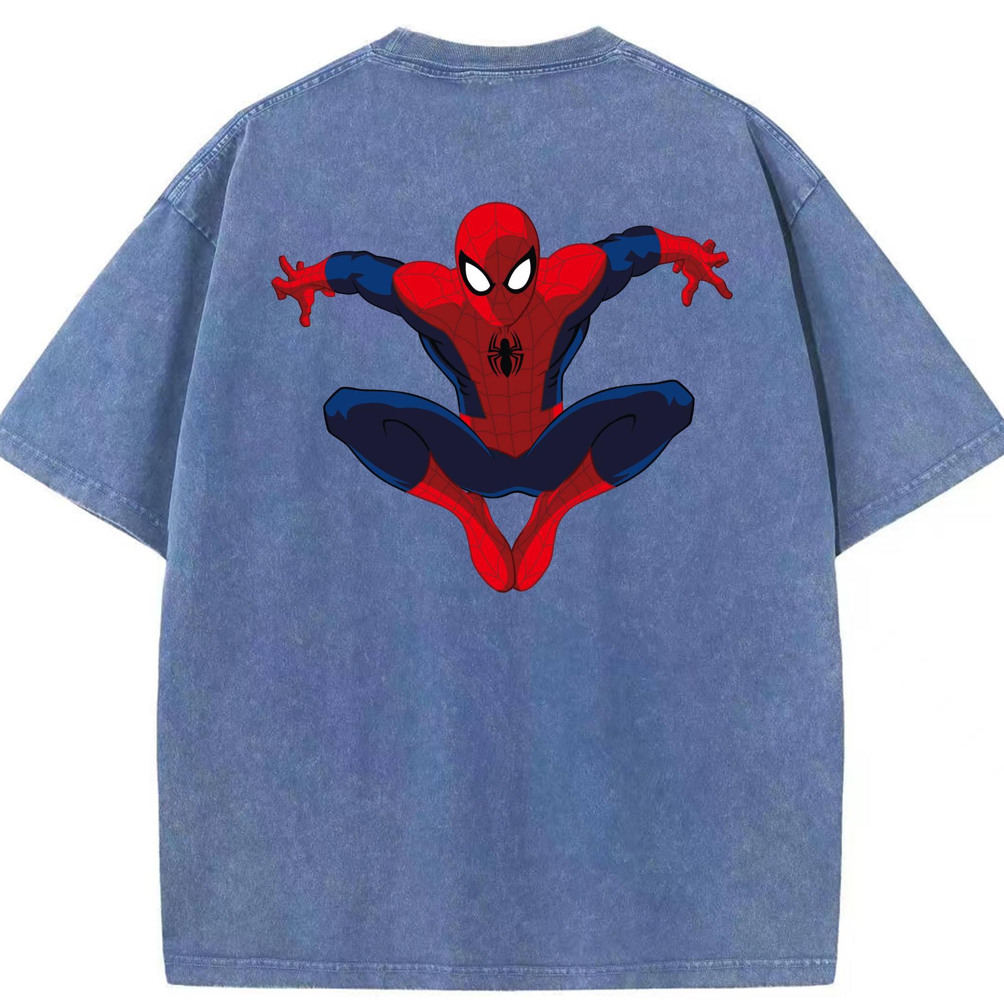 （画像用） アベンジャーズ The Avengers 綿100% ヴィンテージ風 半袖Tシャツ（背面プリント）