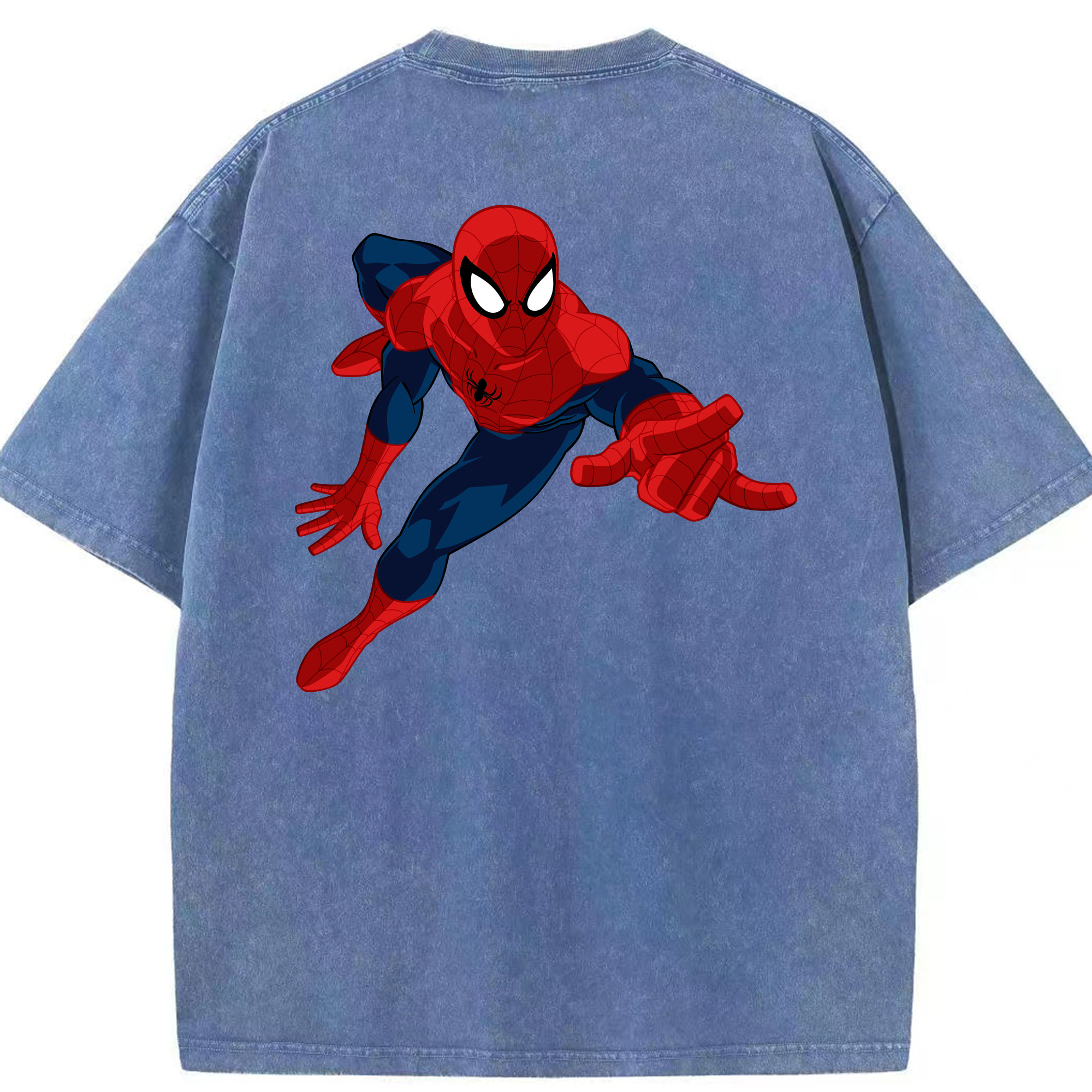 （画像用） アベンジャーズ The Avengers 綿100% ヴィンテージ風 半袖Tシャツ（背面プリント）