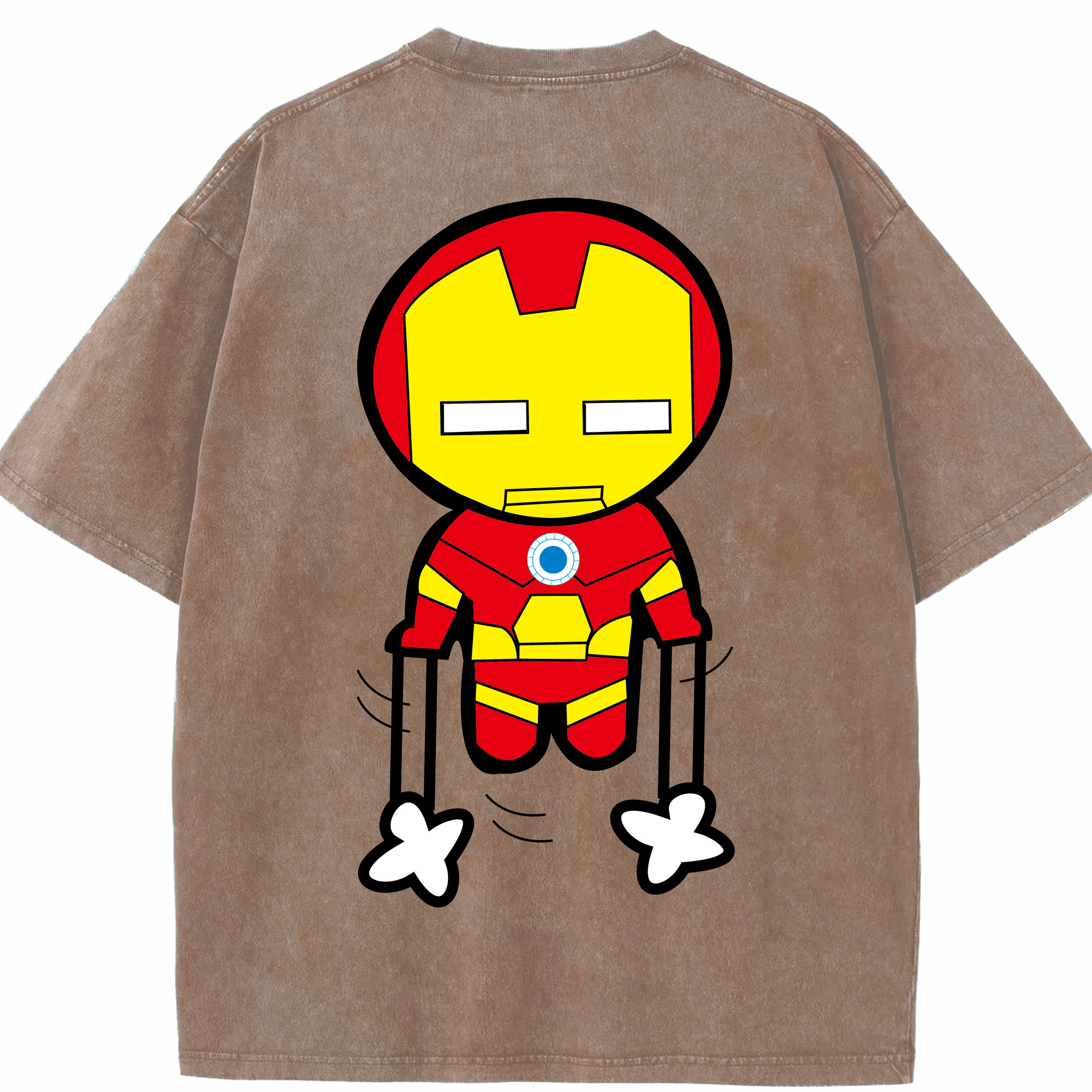 （画像用） アベンジャーズ The Avengers 綿100% ヴィンテージ風 半袖Tシャツ（背面プリント）