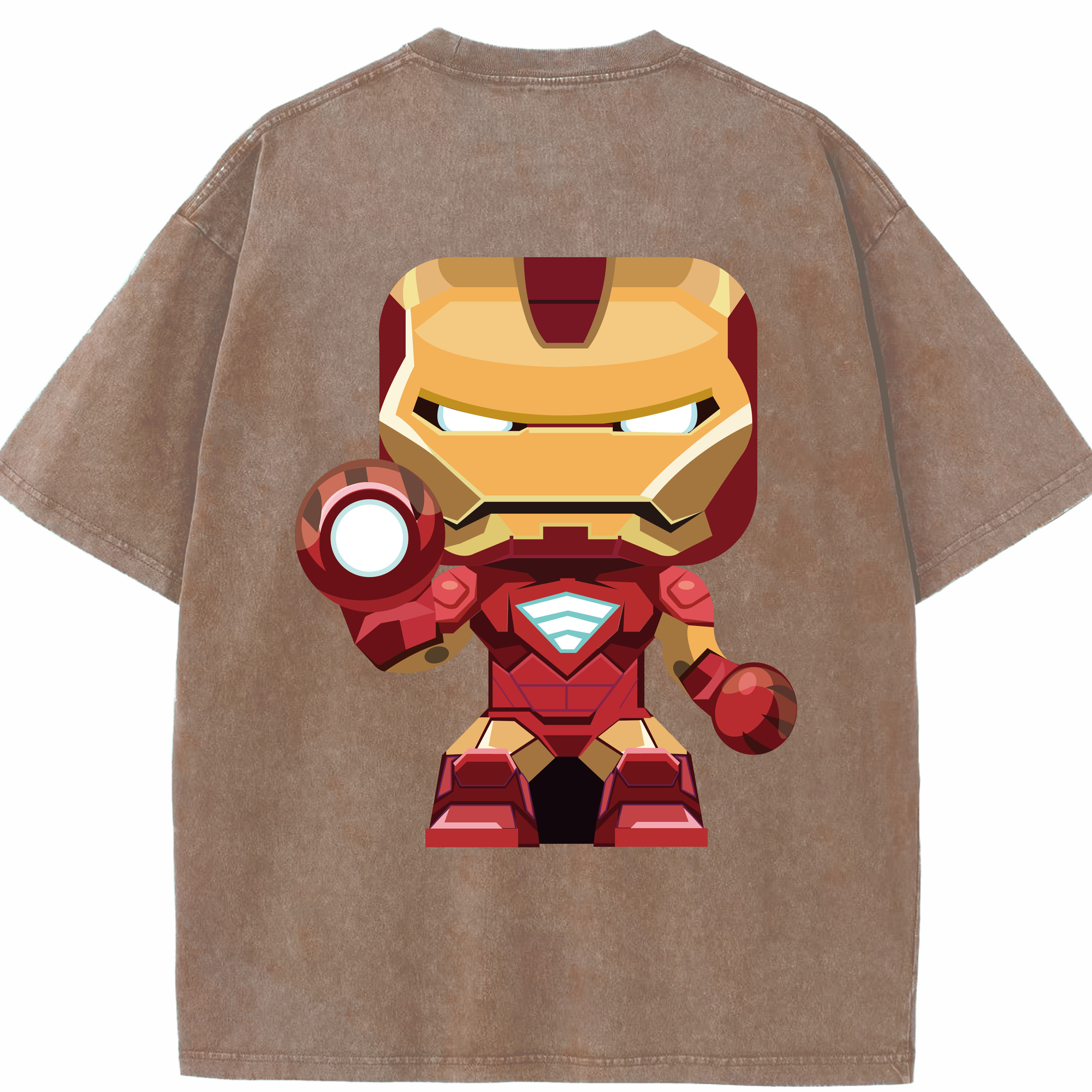 （画像用） アベンジャーズ The Avengers 綿100% ヴィンテージ風 半袖Tシャツ（背面プリント）