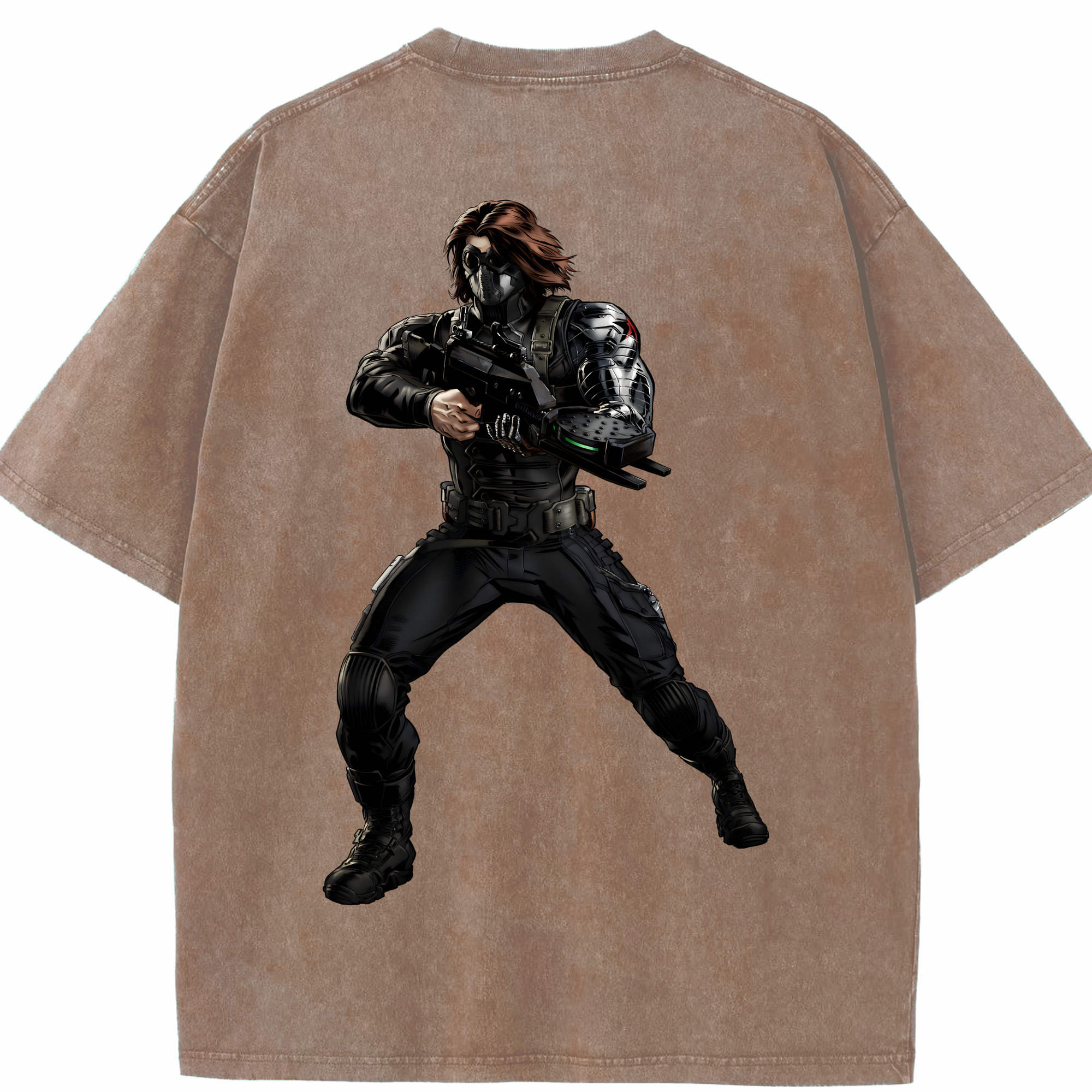 （画像用） アベンジャーズ The Avengers 綿100% ヴィンテージ風 半袖Tシャツ（背面プリント）