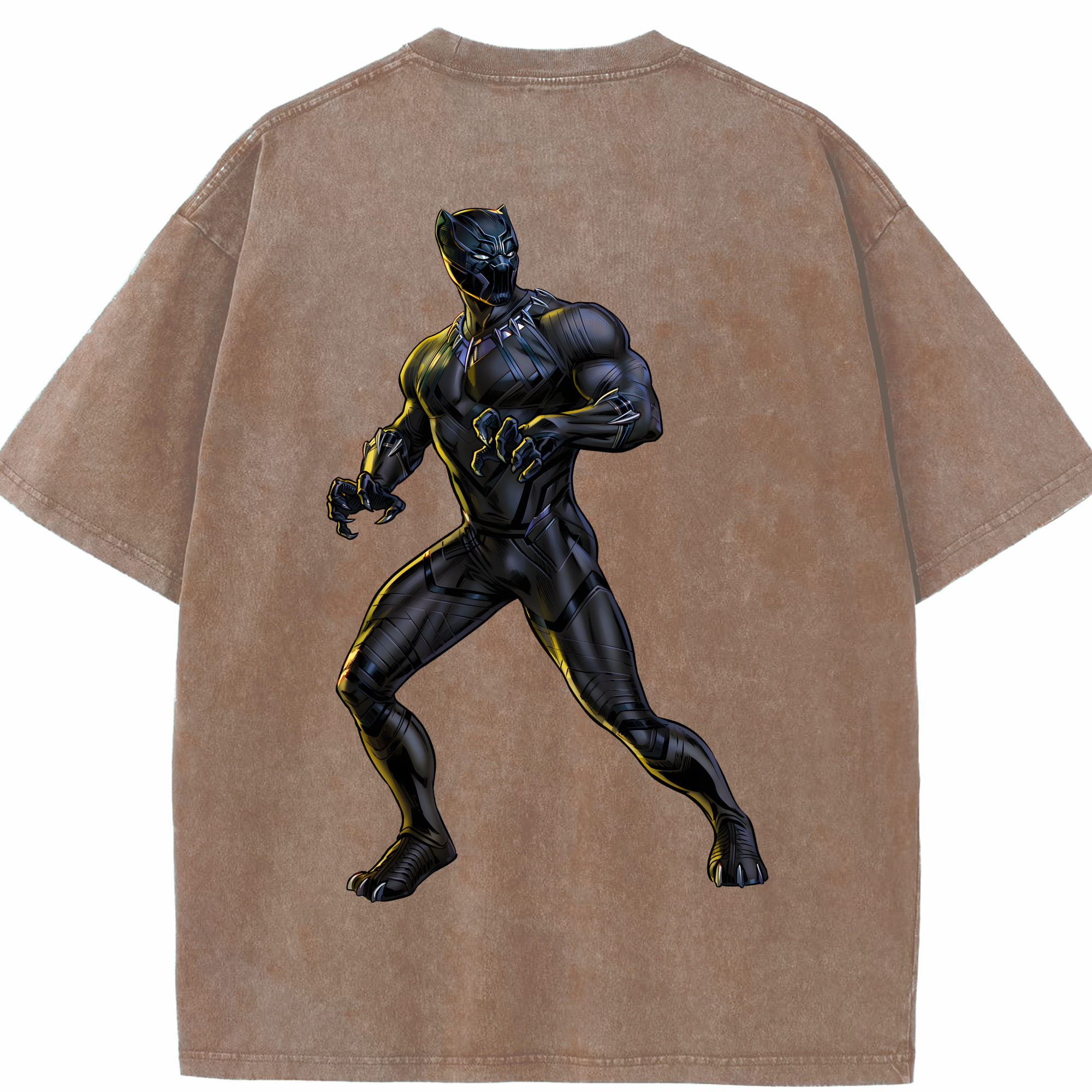 （画像用） アベンジャーズ The Avengers 綿100% ヴィンテージ風 半袖Tシャツ（背面プリント）