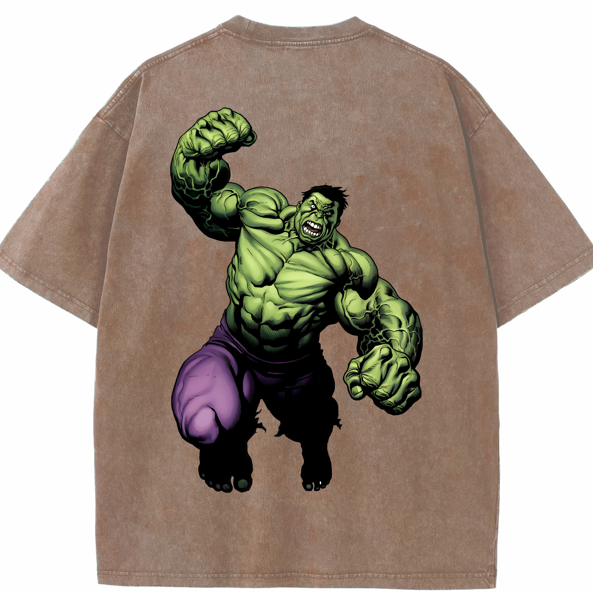 （画像用） アベンジャーズ The Avengers 綿100% ヴィンテージ風 半袖Tシャツ（背面プリント）