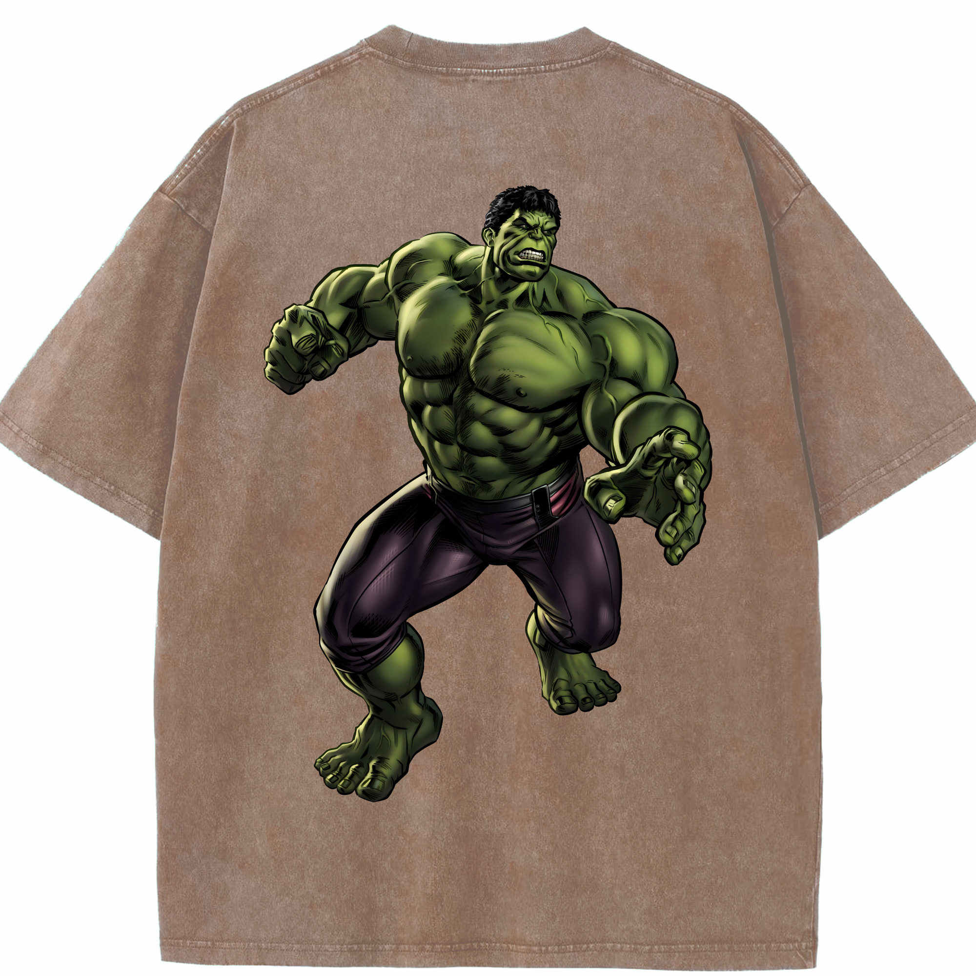 （画像用） アベンジャーズ The Avengers 綿100% ヴィンテージ風 半袖Tシャツ（背面プリント）