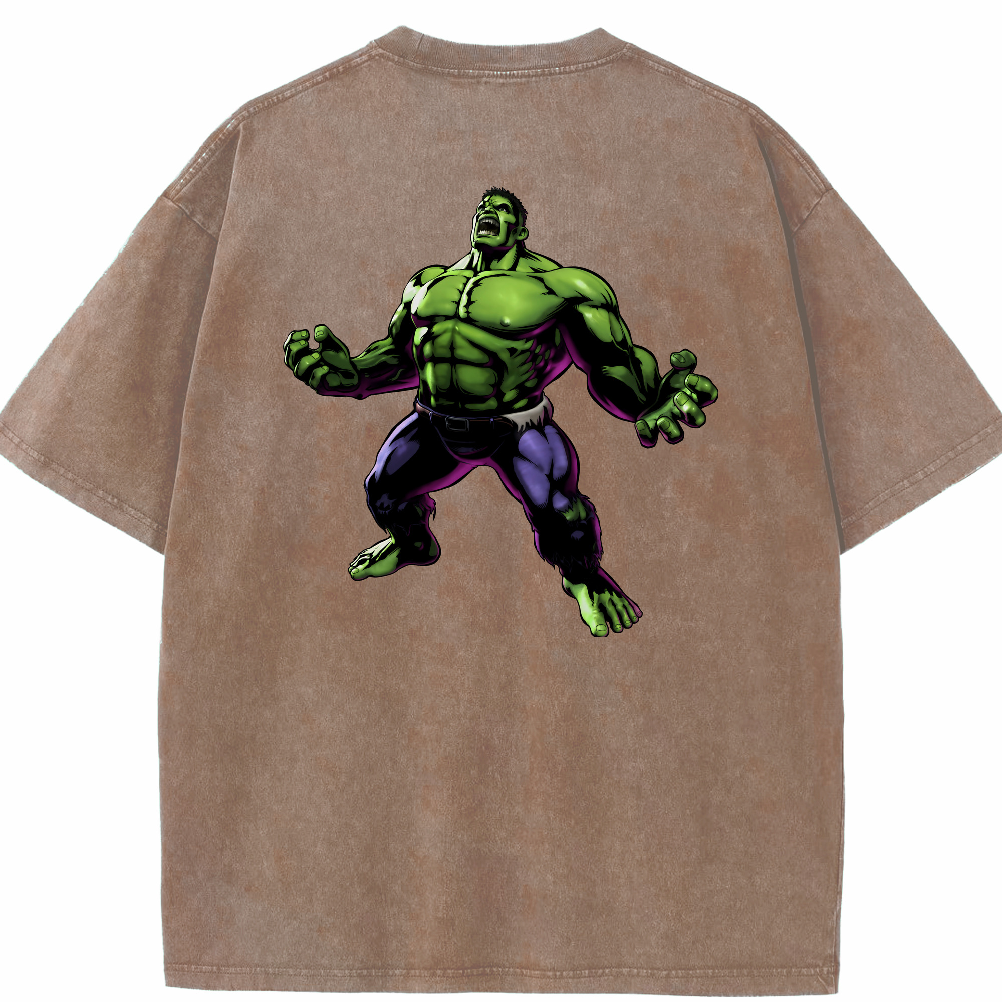 （画像用） アベンジャーズ The Avengers 綿100% ヴィンテージ風 半袖Tシャツ（背面プリント）