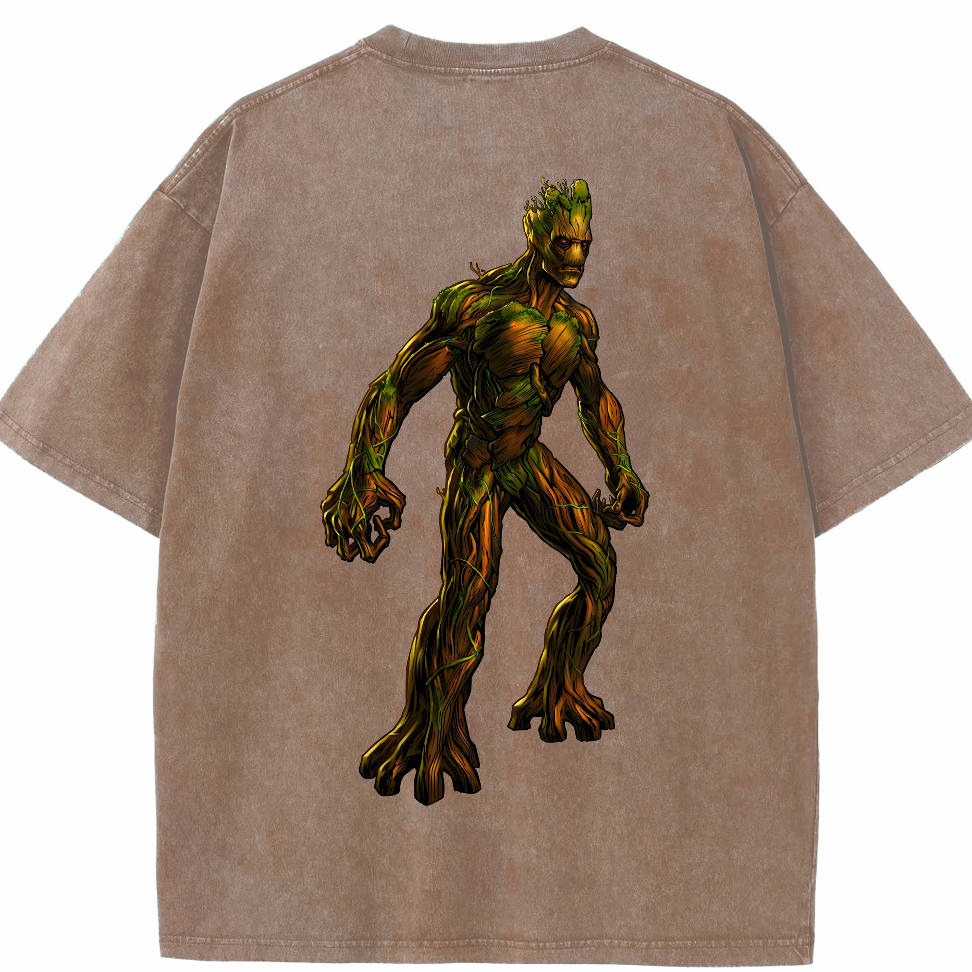 （画像用） アベンジャーズ The Avengers 綿100% ヴィンテージ風 半袖Tシャツ（背面プリント）