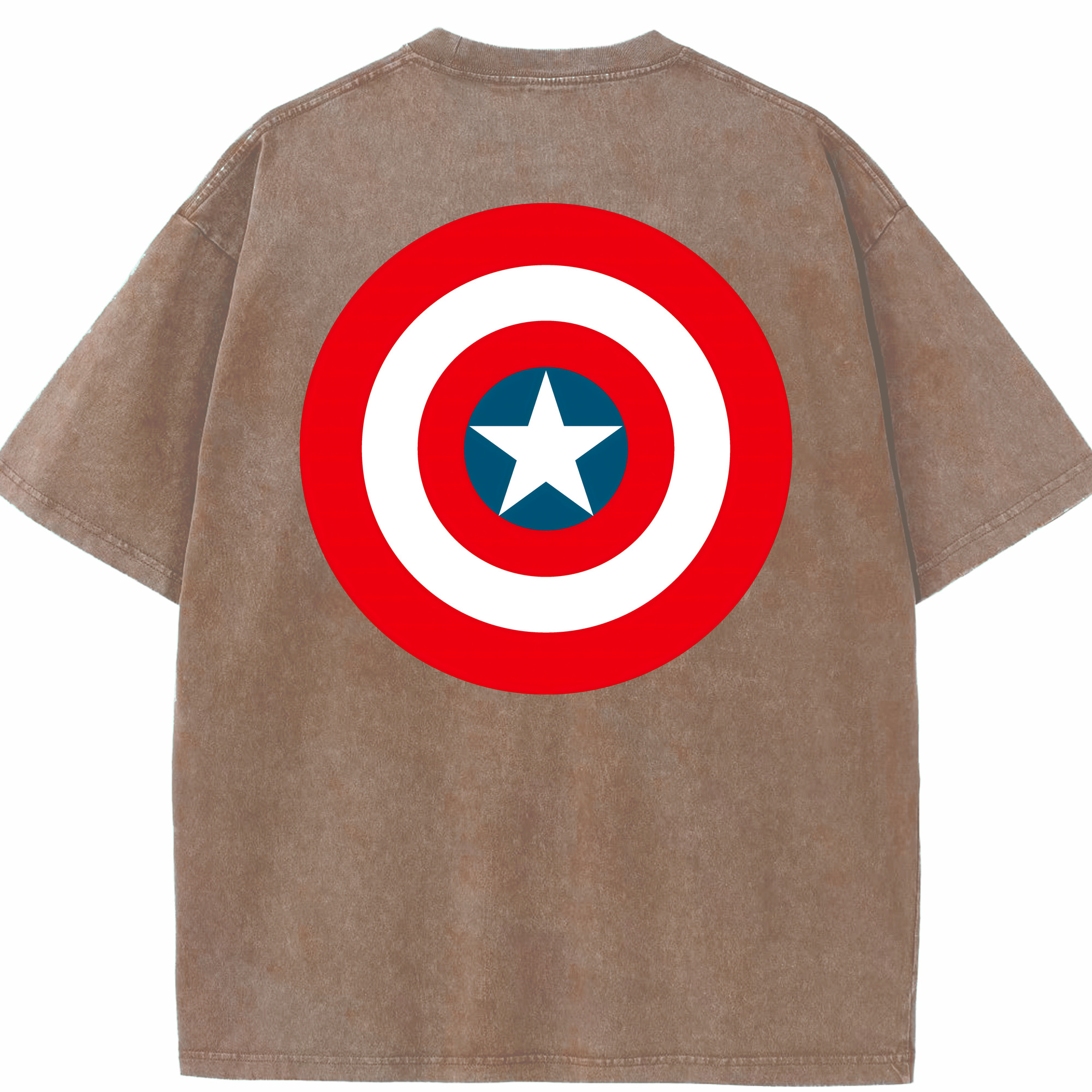 （画像用） アベンジャーズ The Avengers 綿100% ヴィンテージ風 半袖Tシャツ（背面プリント）