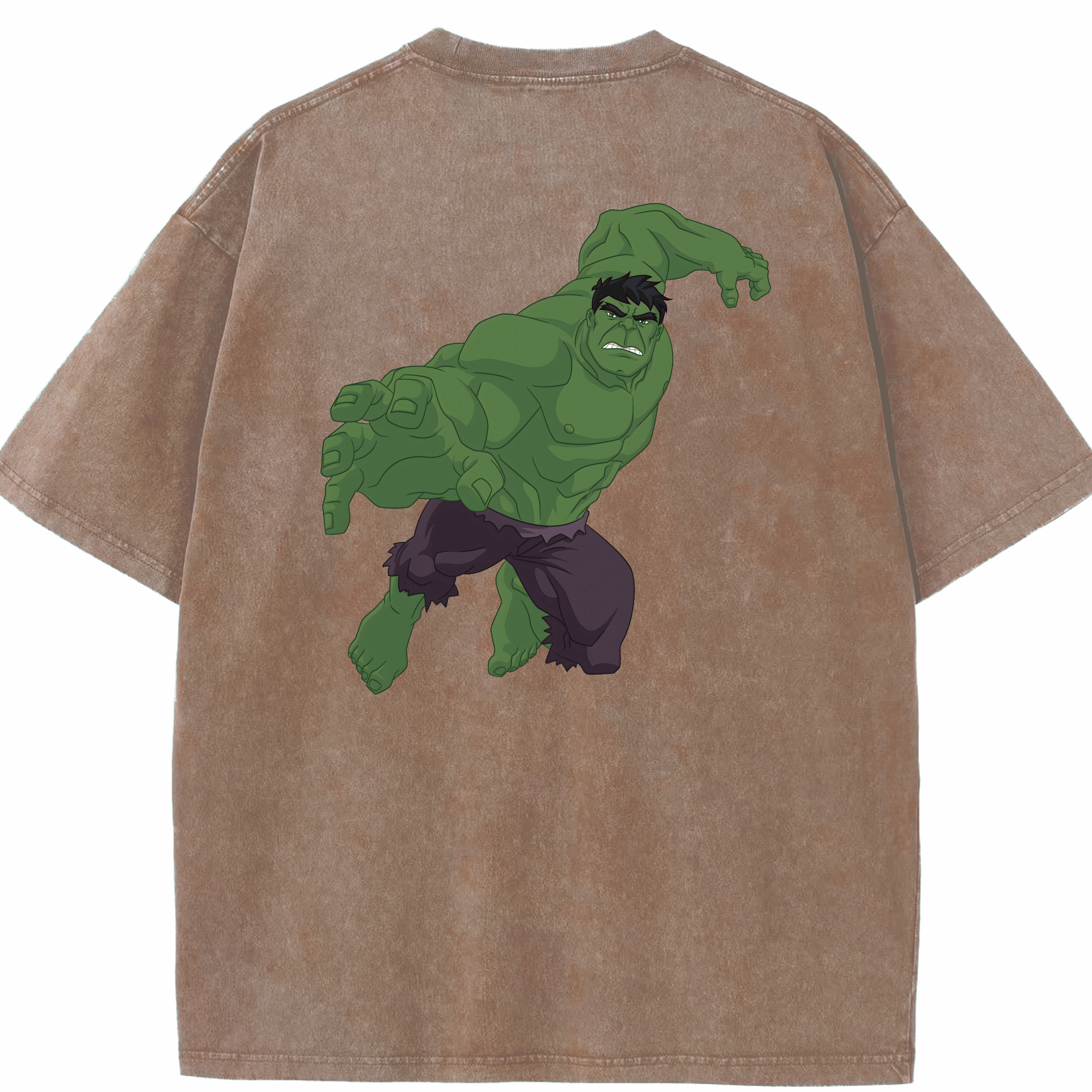 （画像用） アベンジャーズ The Avengers 綿100% ヴィンテージ風 半袖Tシャツ（背面プリント）