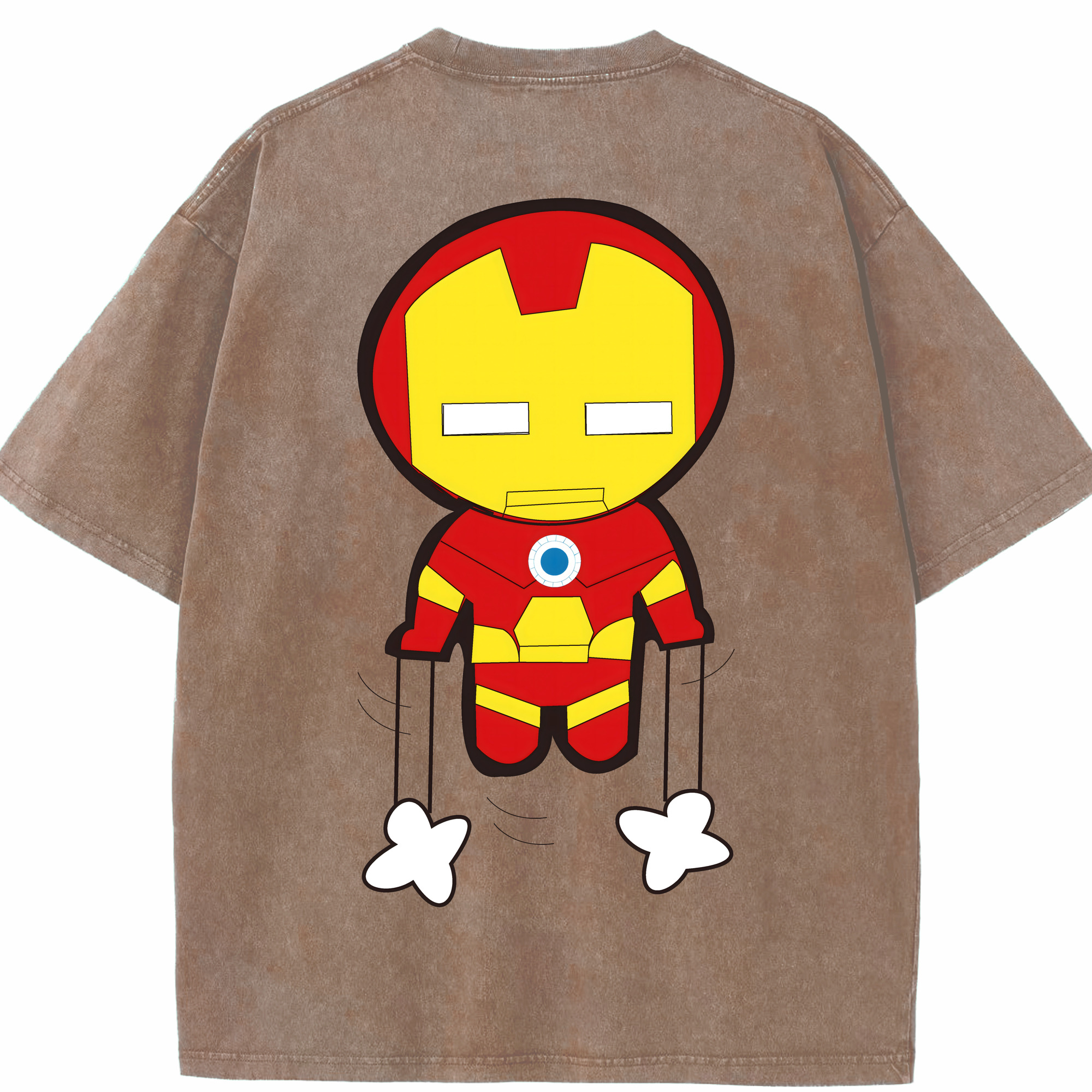（画像用） アベンジャーズ The Avengers 綿100% ヴィンテージ風 半袖Tシャツ（背面プリント）