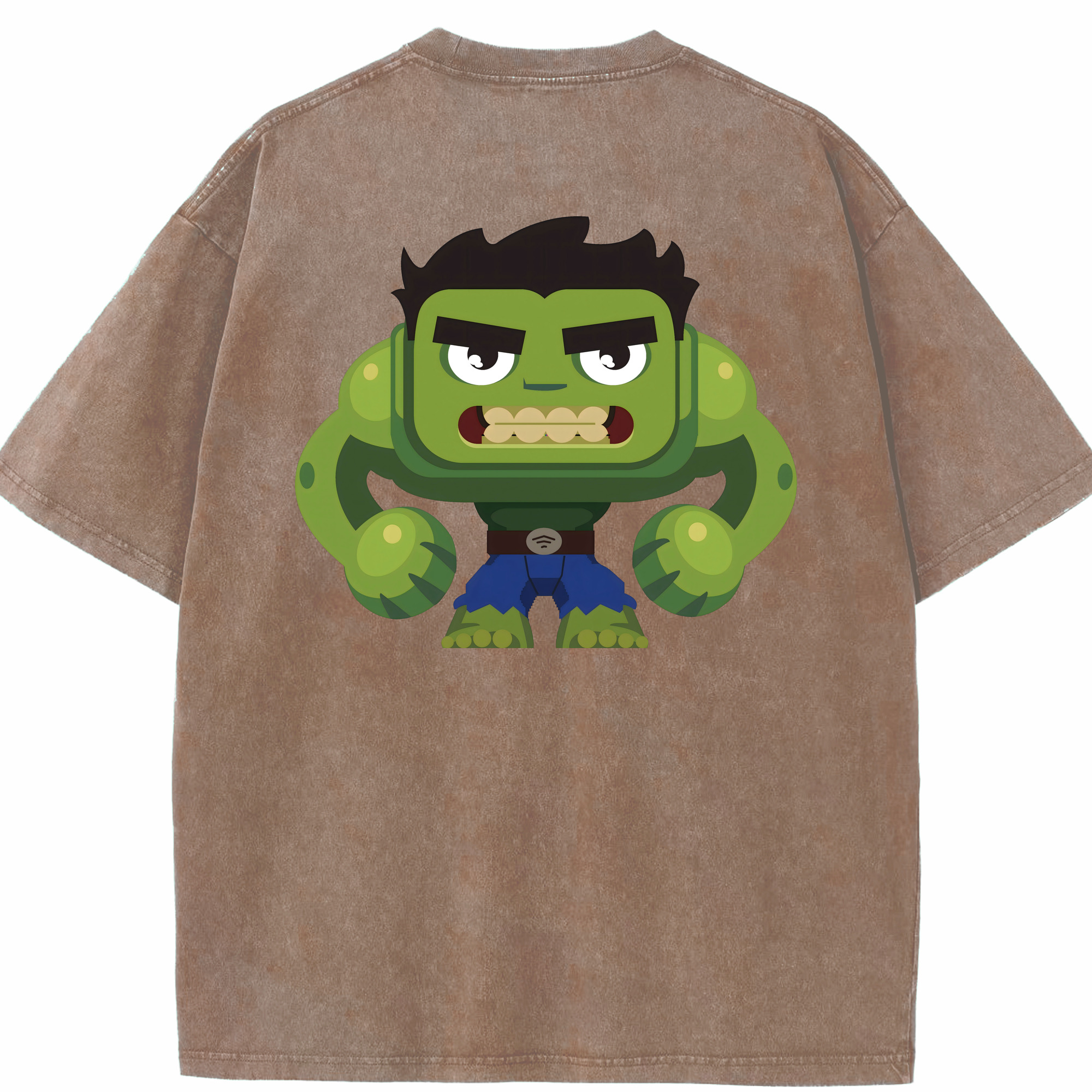 （画像用） アベンジャーズ The Avengers 綿100% ヴィンテージ風 半袖Tシャツ（背面プリント）