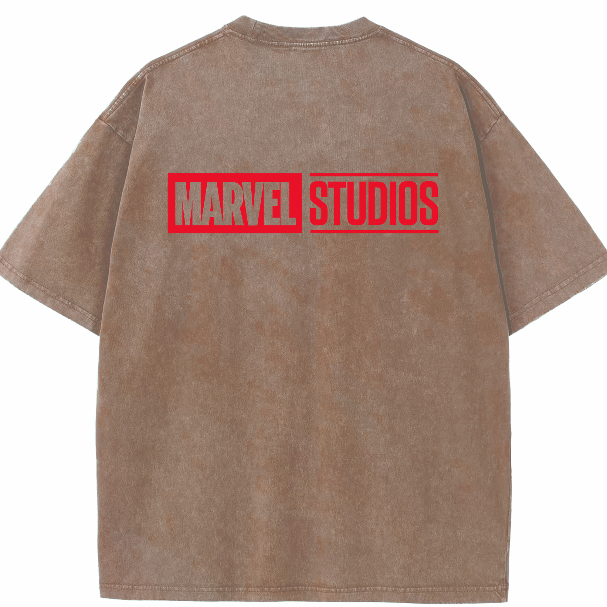 （画像用） アベンジャーズ The Avengers 綿100% ヴィンテージ風 半袖Tシャツ（背面プリント）
