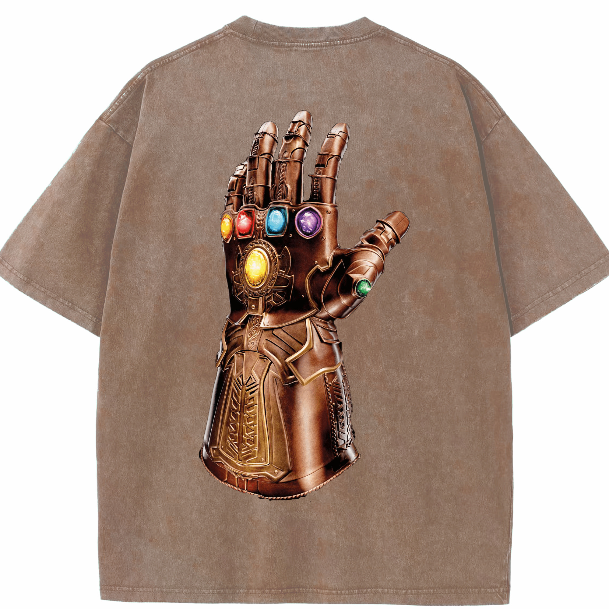 （画像用） アベンジャーズ The Avengers 綿100% ヴィンテージ風 半袖Tシャツ（背面プリント）