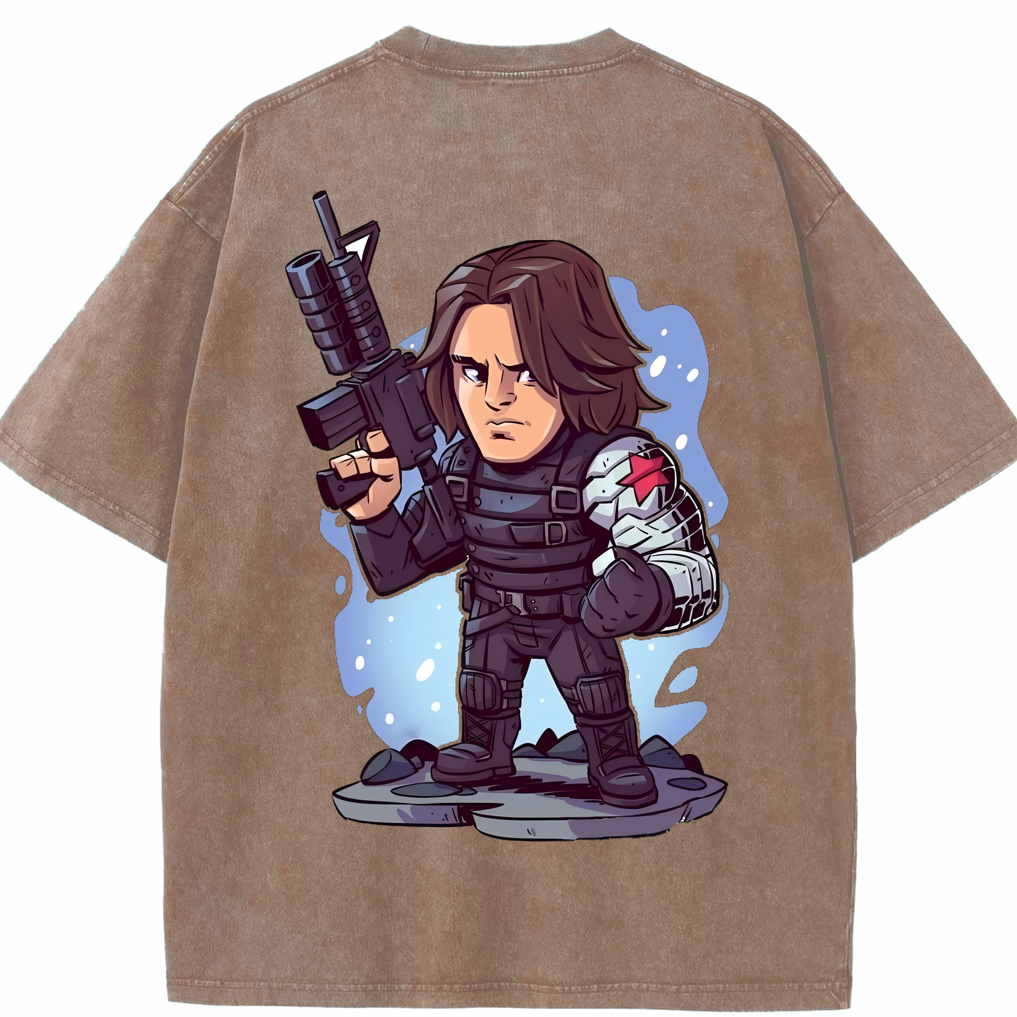 （画像用） アベンジャーズ The Avengers 綿100% ヴィンテージ風 半袖Tシャツ（背面プリント）