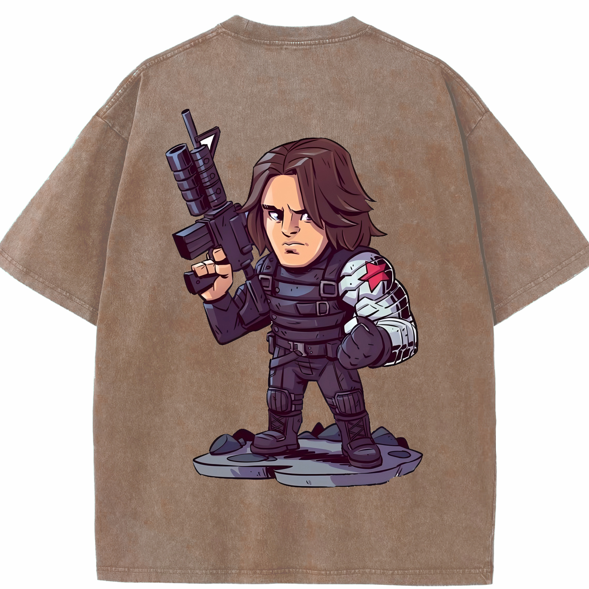 （画像用） アベンジャーズ The Avengers 綿100% ヴィンテージ風 半袖Tシャツ（背面プリント）