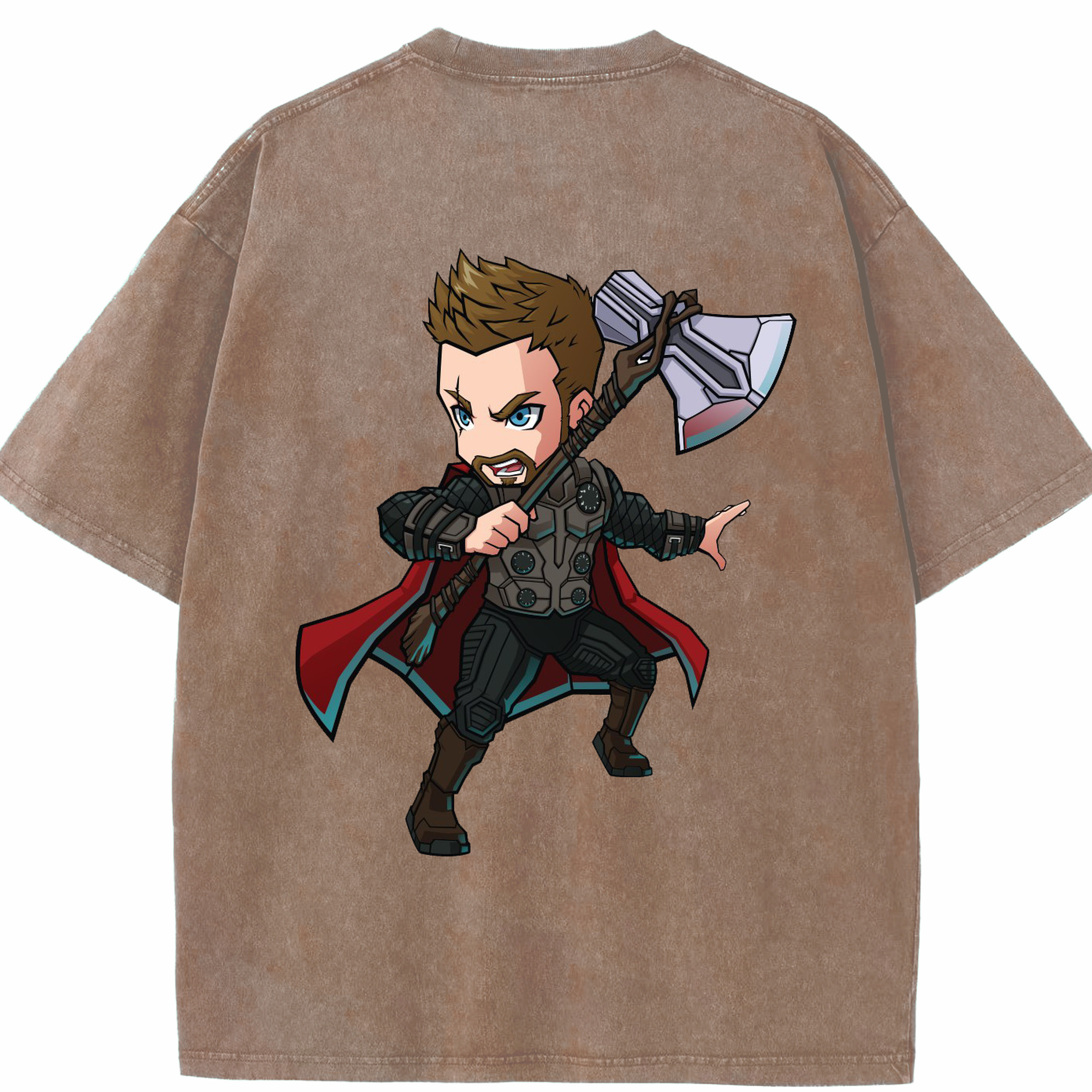 （画像用） アベンジャーズ The Avengers 綿100% ヴィンテージ風 半袖Tシャツ（背面プリント）