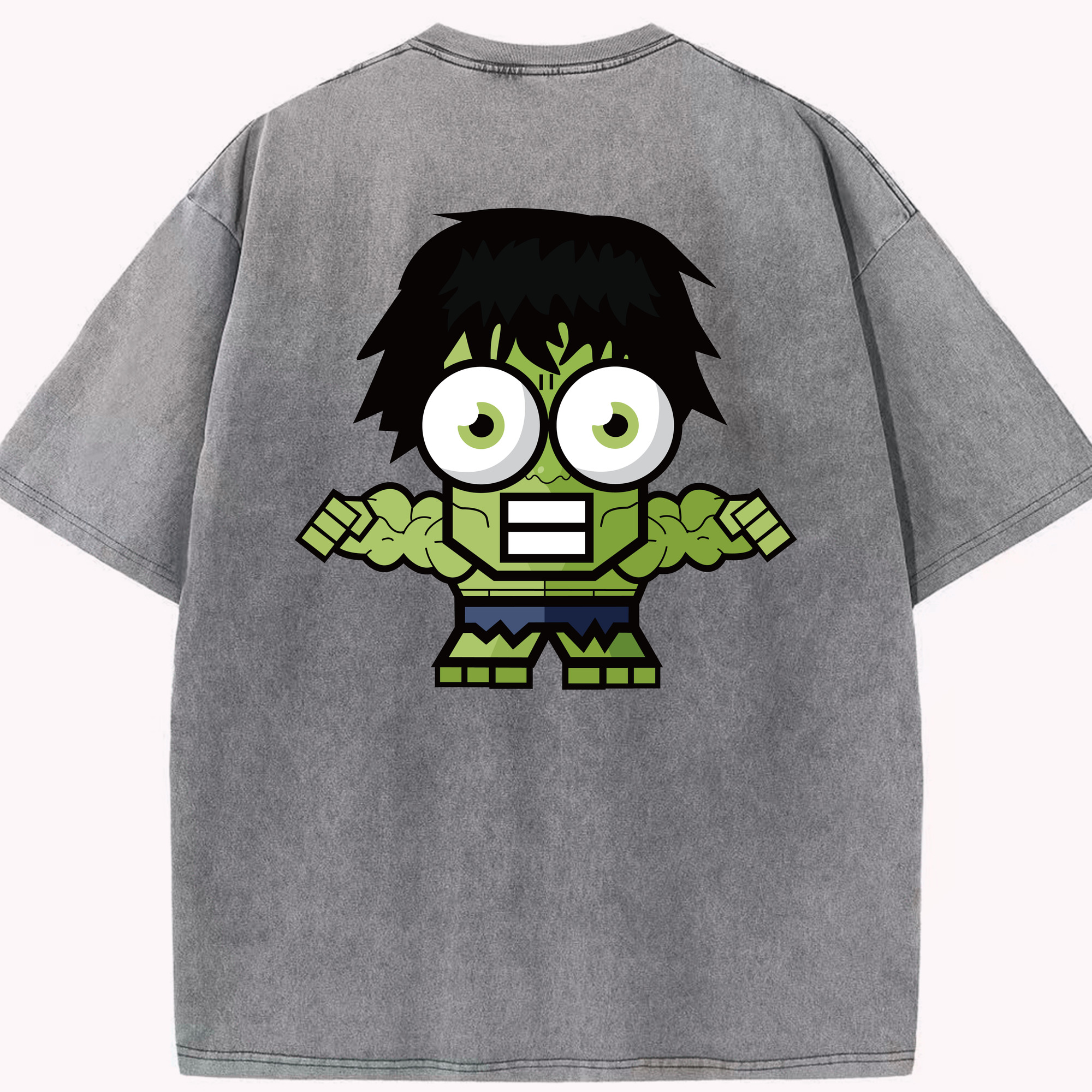 （画像用） アベンジャーズ The Avengers 綿100% ヴィンテージ風 半袖Tシャツ（背面プリント）
